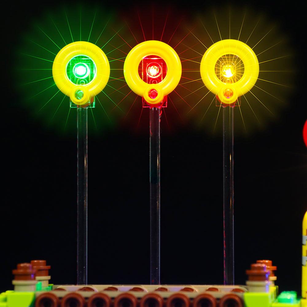 BrickBling Lichtset für LEGO Sonic the Hedgehog™ – Green Hill Zone 21331