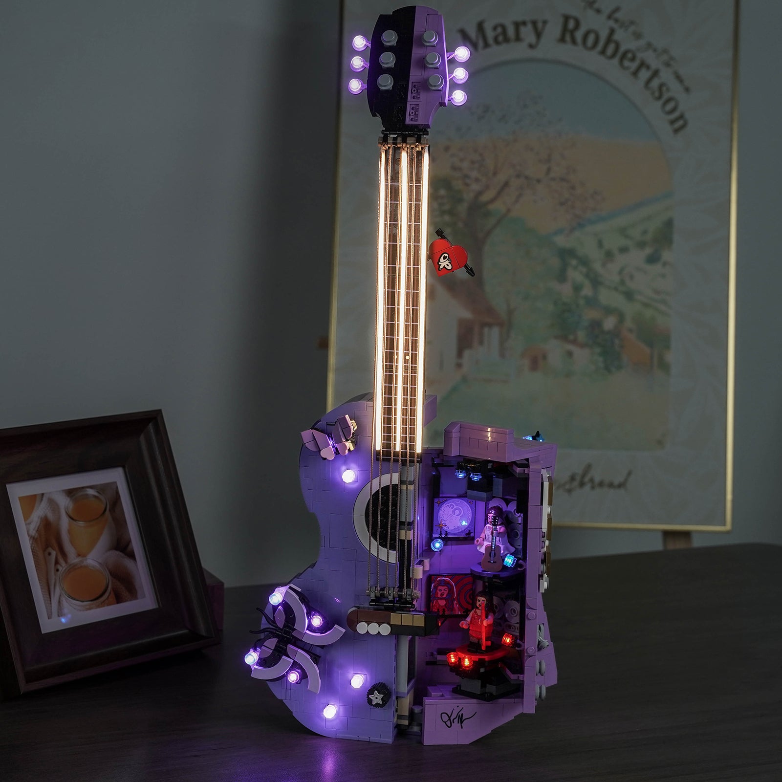 BrickBling Light Kit for LEGO Editions Olivia Rodrigo's Dual Guitar 43031