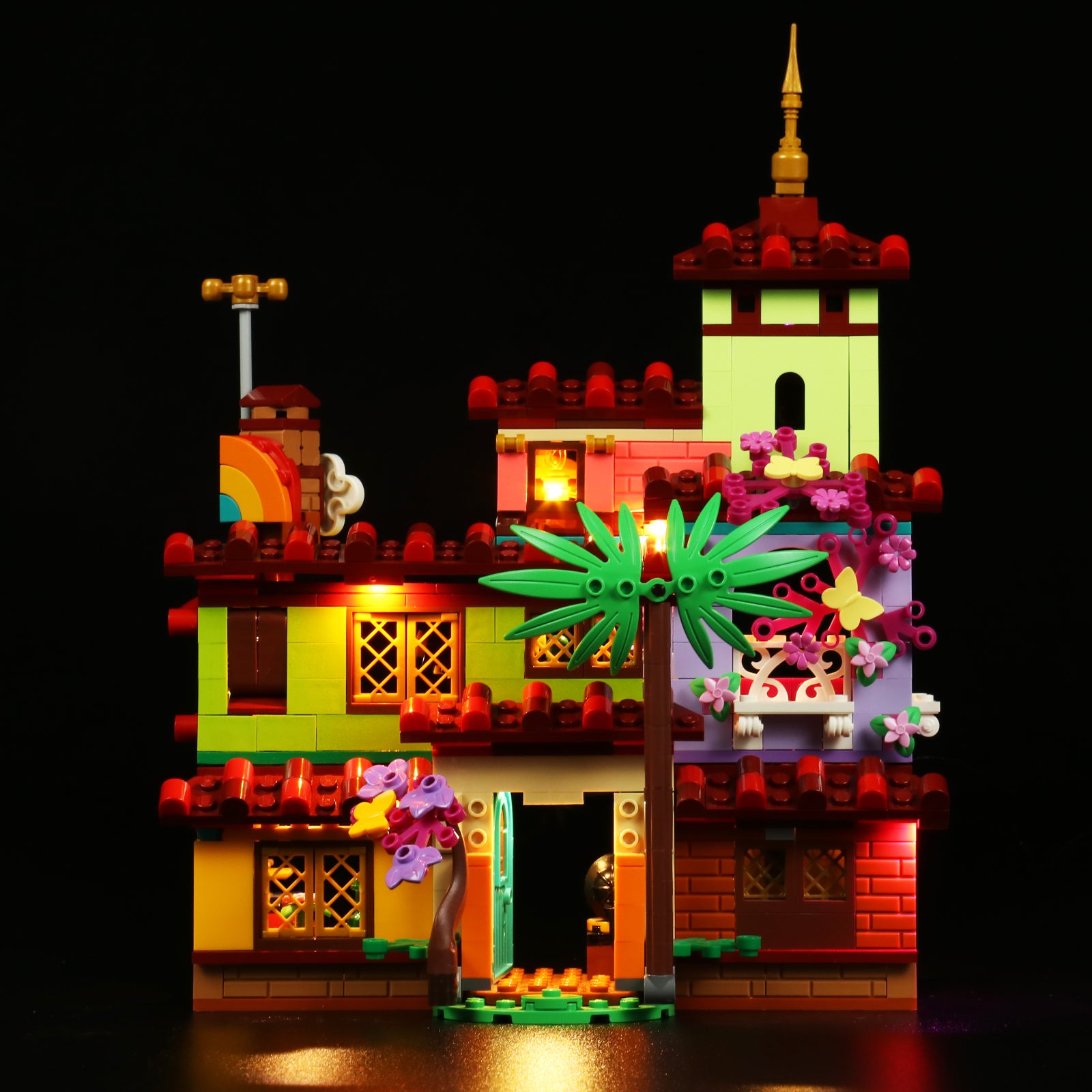 Kit d'éclairage BrickBling pour LEGO Disney The Madrigal House 43202, version améliorée