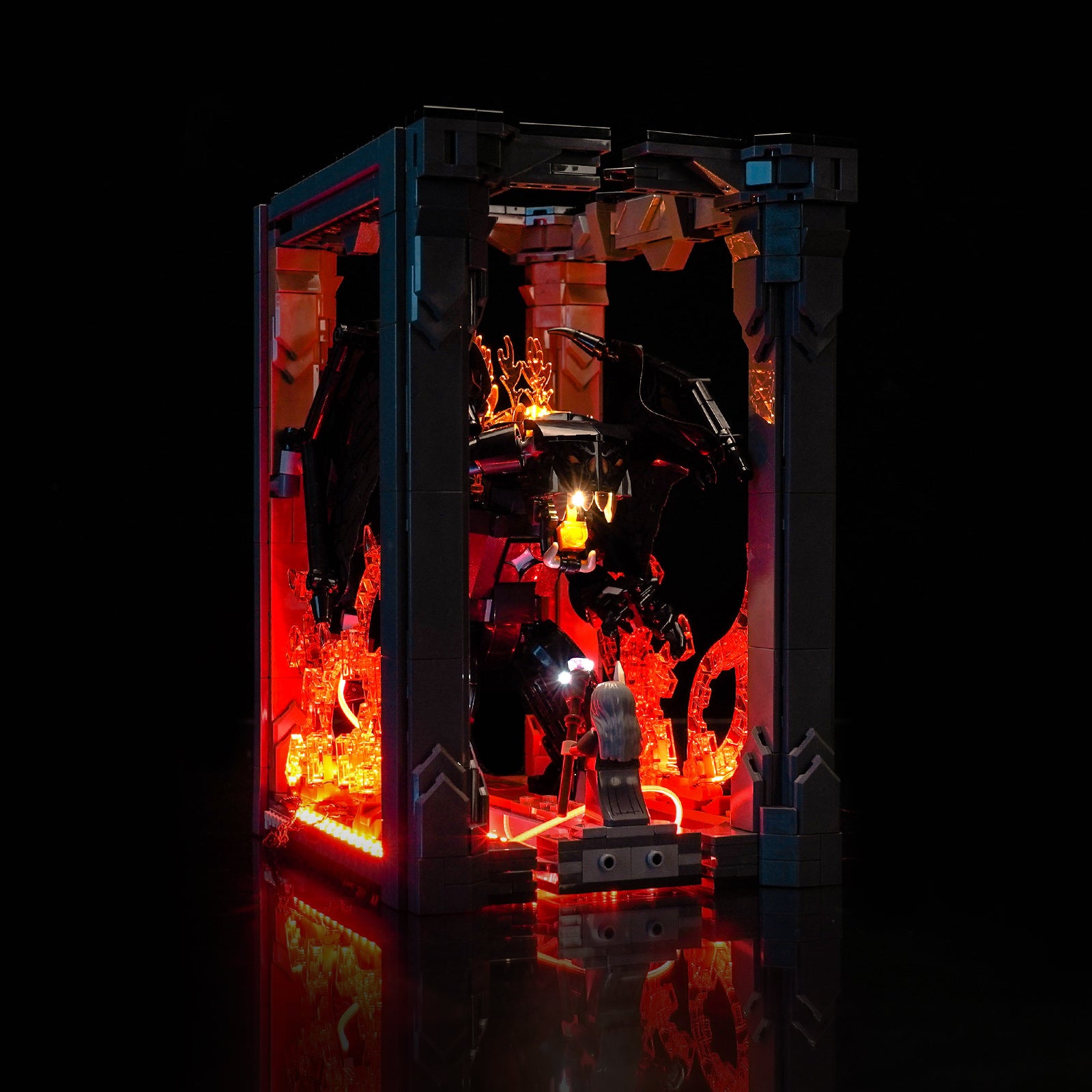 BrickBling Light Kit for LEGO The Lord of the Rings: Balrog™ Book Nook 10367