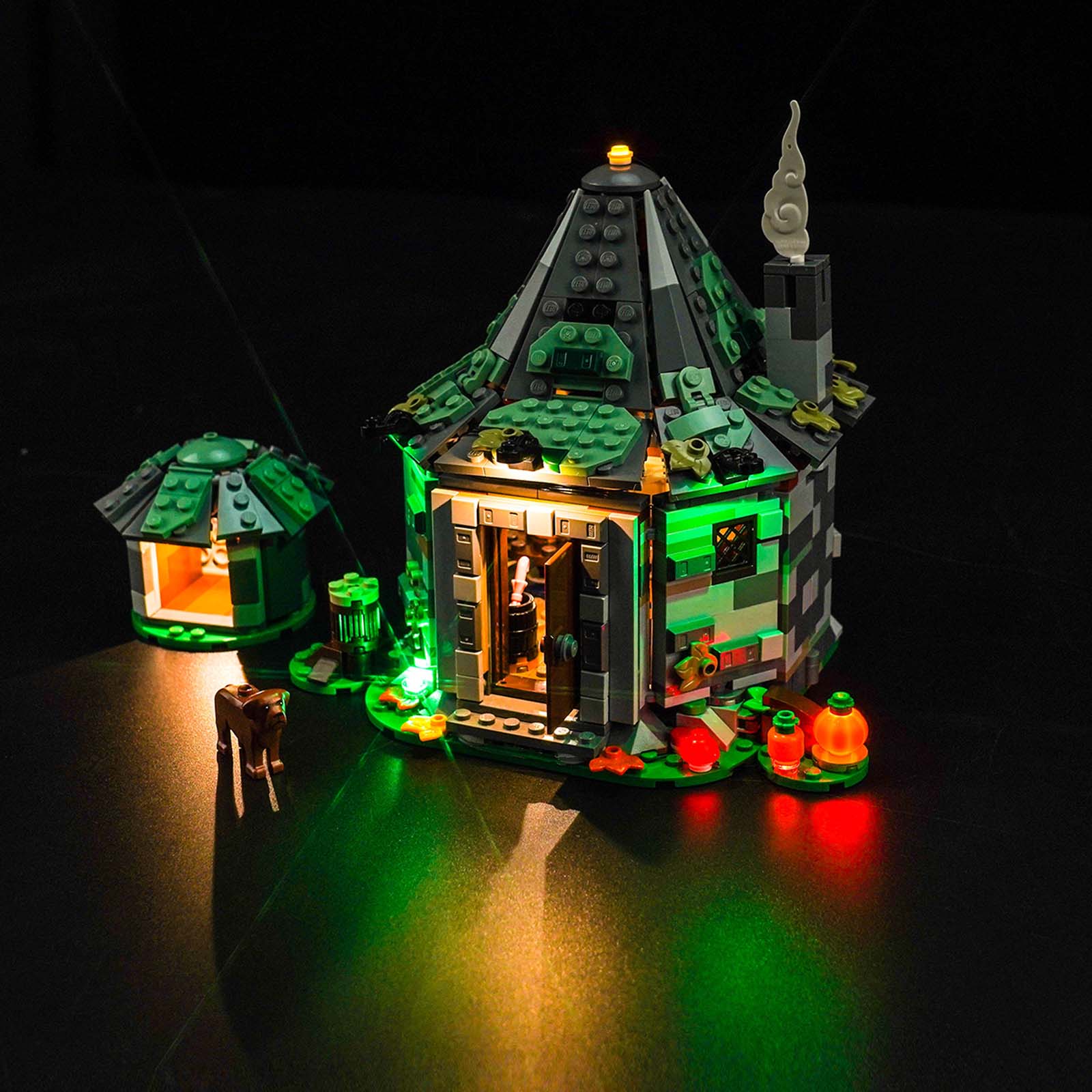 BrickBling Light Kit for LEGO Hagrid's Hut: An Unexpected Visit 76428