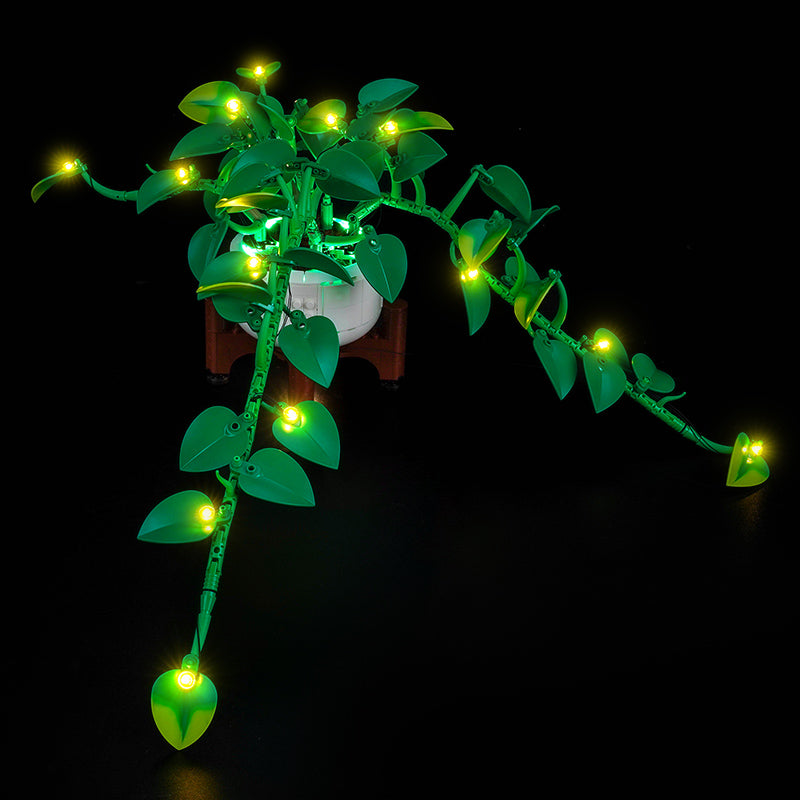 BrickBling Light Kit for LEGO Botanicals Hanging Golden Pothos 11512