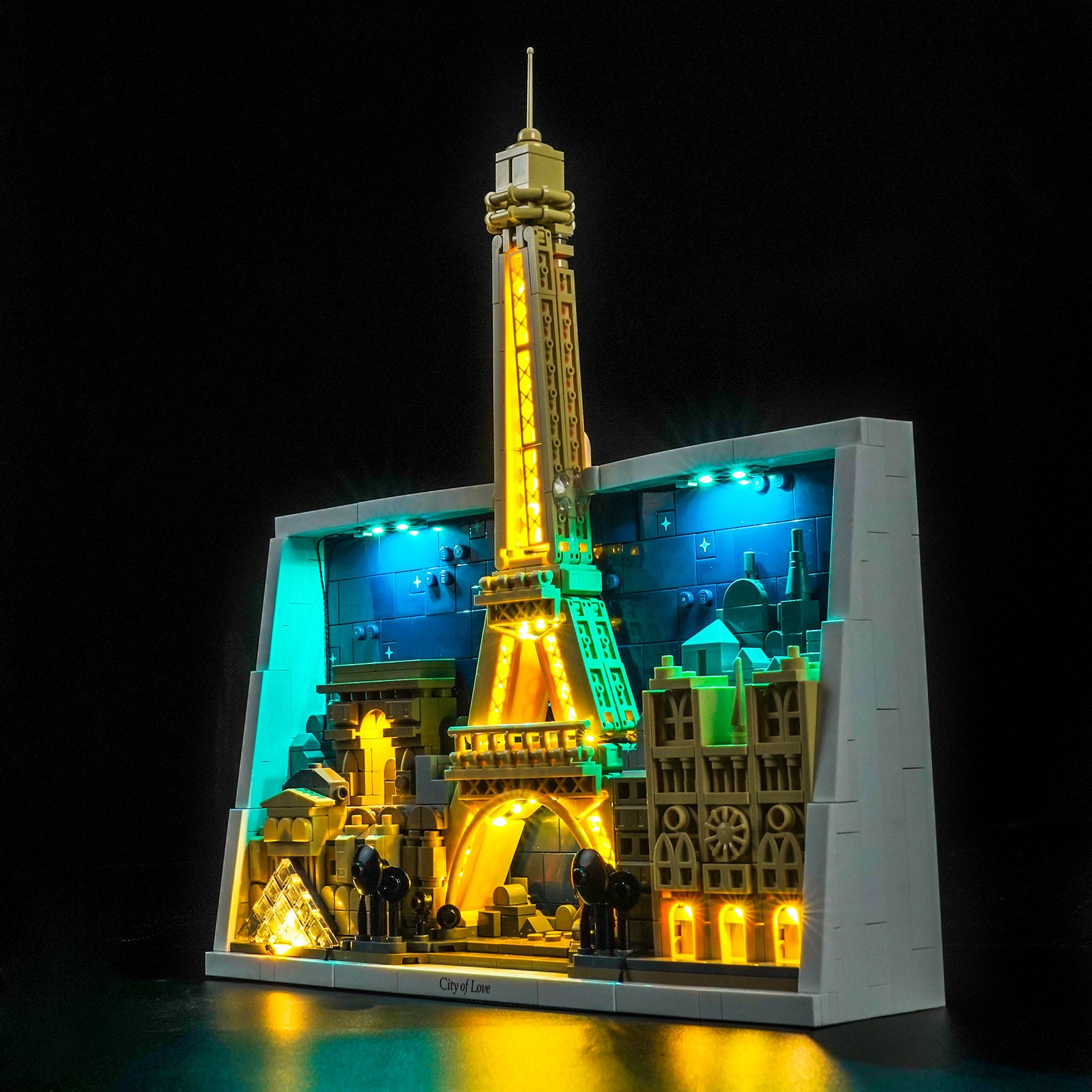 BrickBling Light Kit for LEGO Architecture Paris – City of Love 21064