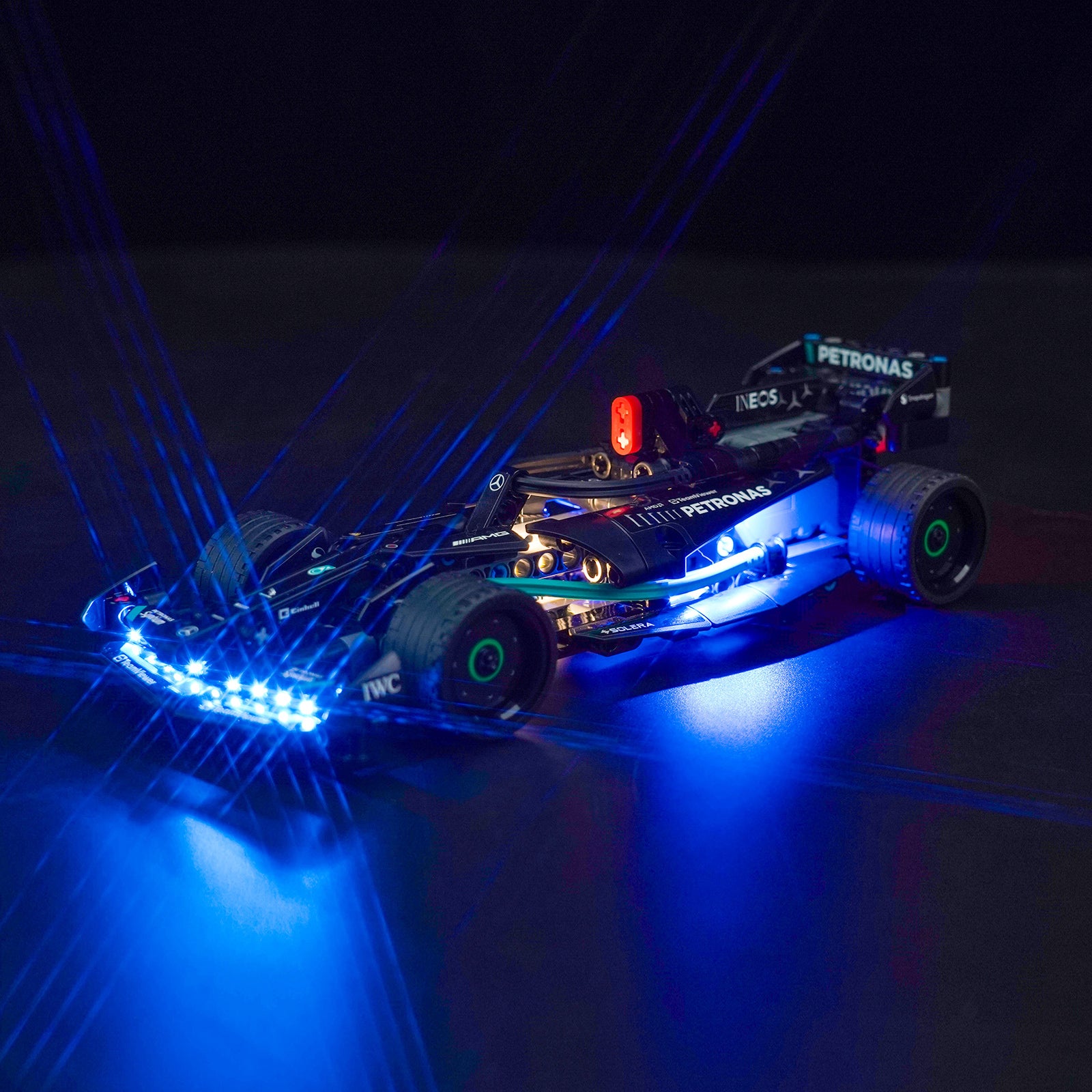 BrickBling Light Kit for LEGO Technic Mercedes-AMG F1 W14 E Performance Pull-Back 42165