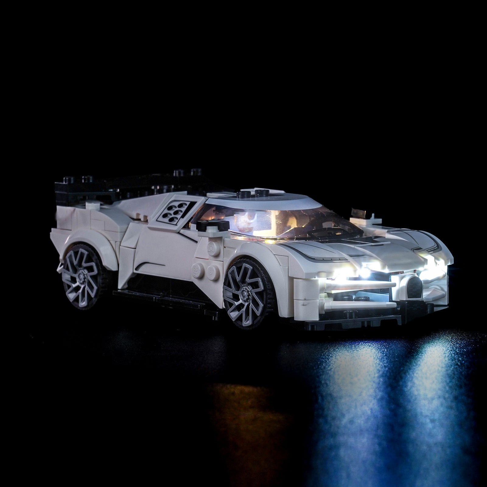 Kit d'éclairage BrickBling pour LEGO Speed Champions Bugatti Centodieci Hypercar 77240