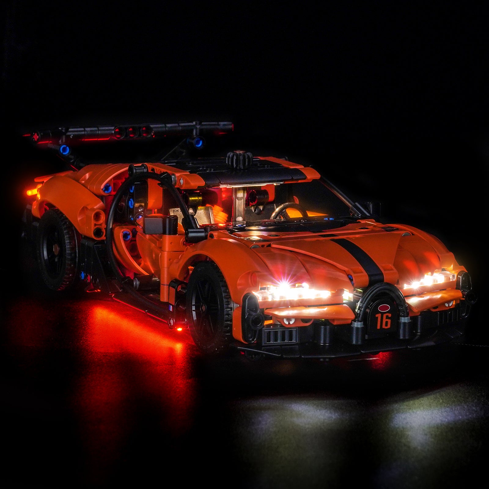 BrickBling Beleuchtungsset für LEGO Technic Bugatti Chiron Pur Sport Hypercar 42222