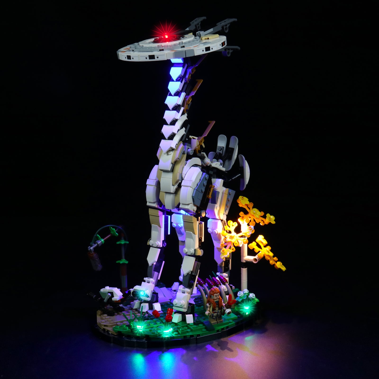 BrickBling Light Kit for LEGO Horizon Forbidden West: Tallneck 76989 Classic Version