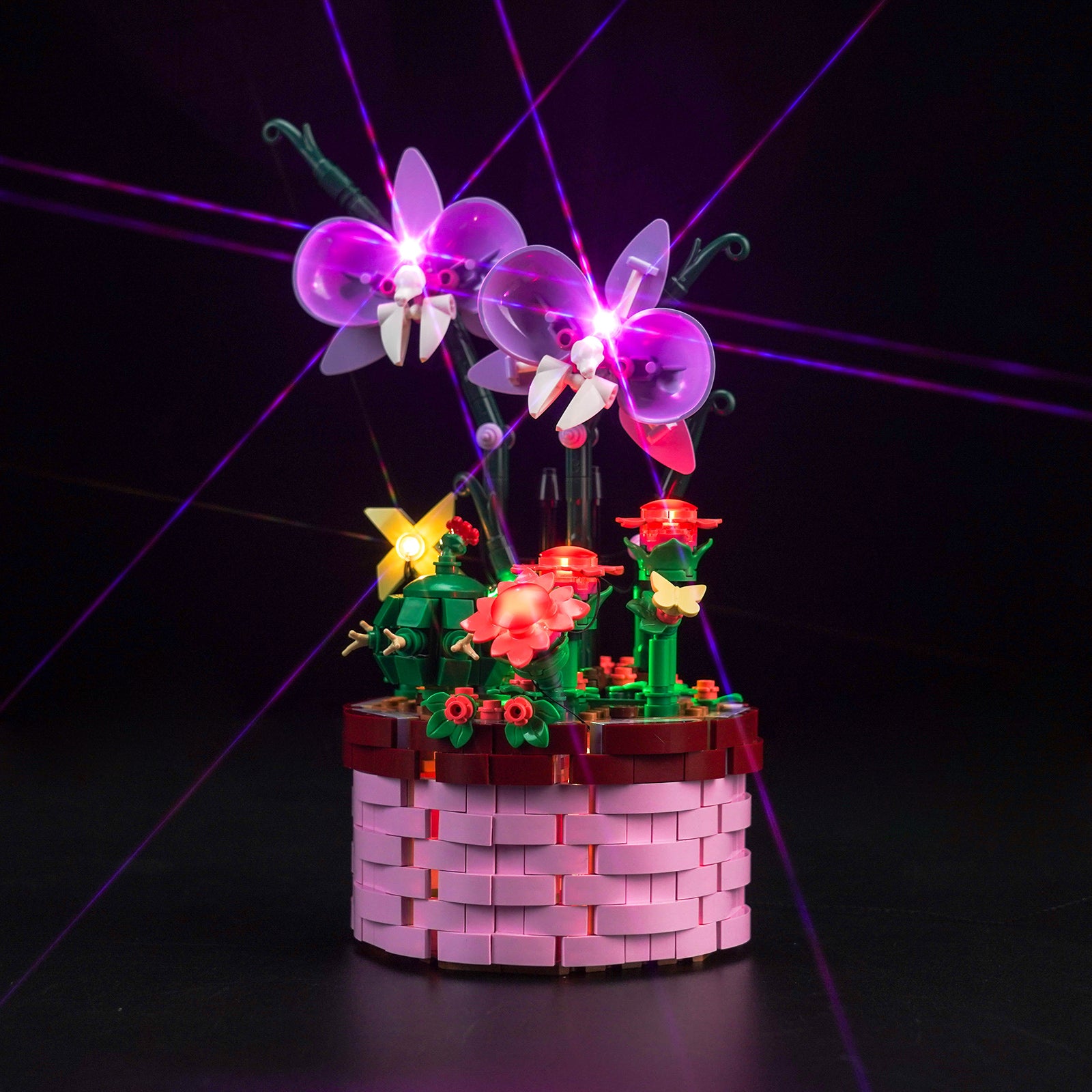 BrickBling Light Kit for LEGO Disney Isabela's Flowerpot 43237
