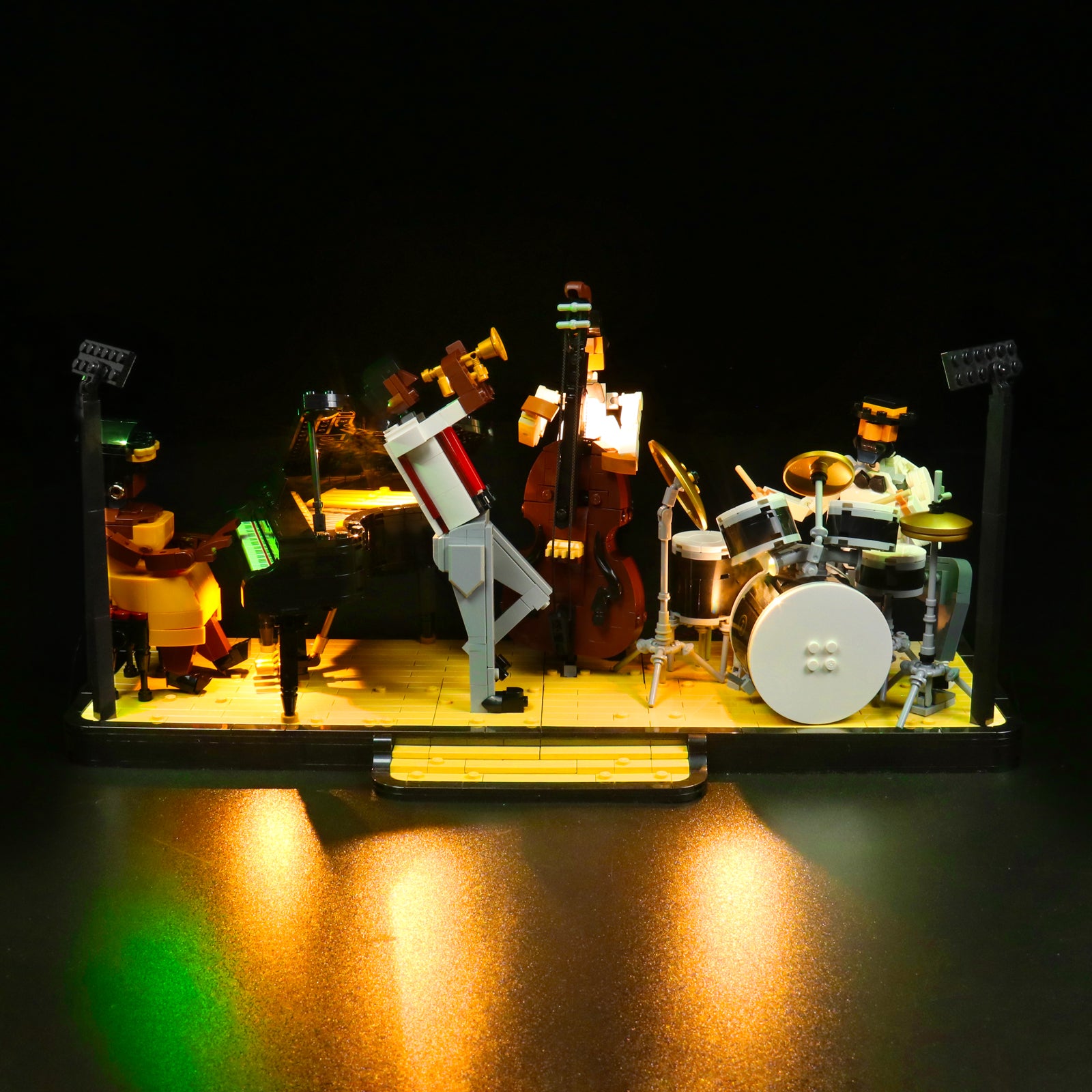 BrickBling Light Kit for LEGO Ideas Jazz Quartet 21334 Classic Version