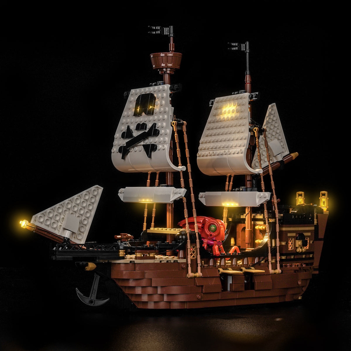 BrickBling Light Kit for LEGO Creator 3-in-1 Iconic Pirate Ship 31387