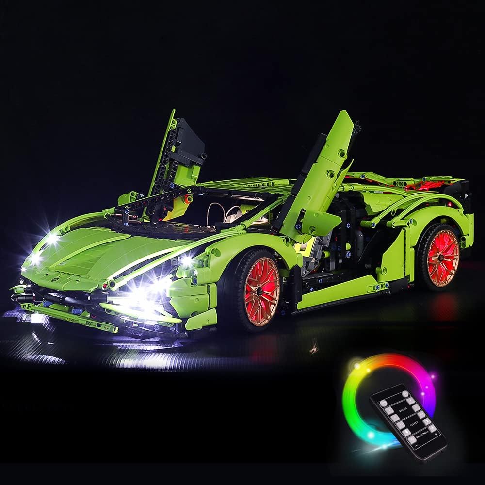 BrickBling Light Kit for LEGO Technic Lamborghini Sián FKP 37 42115