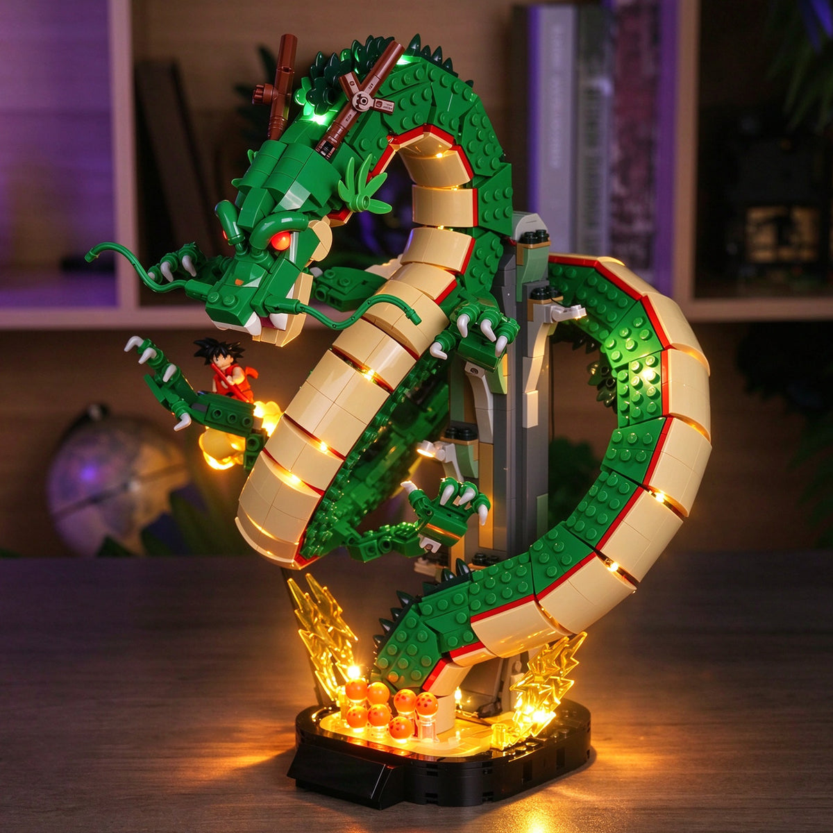 BrickBling Beleuchtungsset für LEGO Icons Dragon Ball: Shenron & Goku 11390