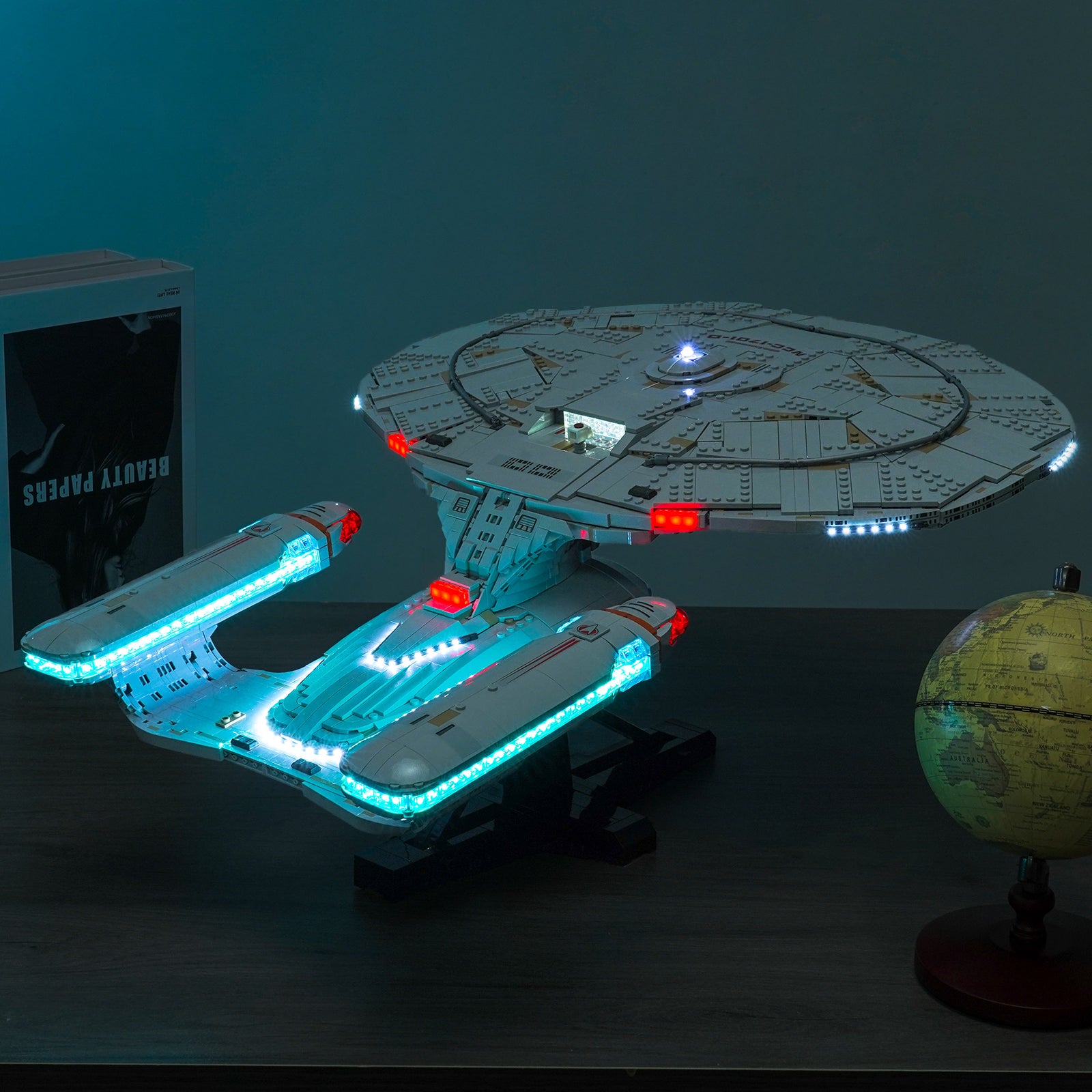 BrickBling Light Kit for LEGO Icons Star Trek: U.S.S. Enterprise NCC-1701-D™ 10356 Premium Version