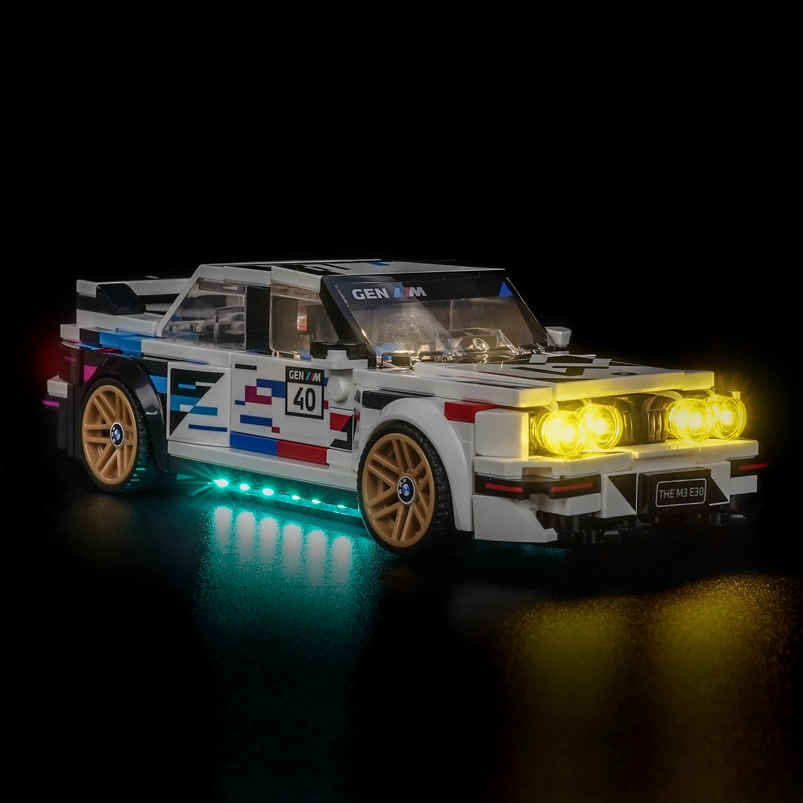 BrickBling Light Kit für LEGO Speed Champions BMW M3 (E30) 77263