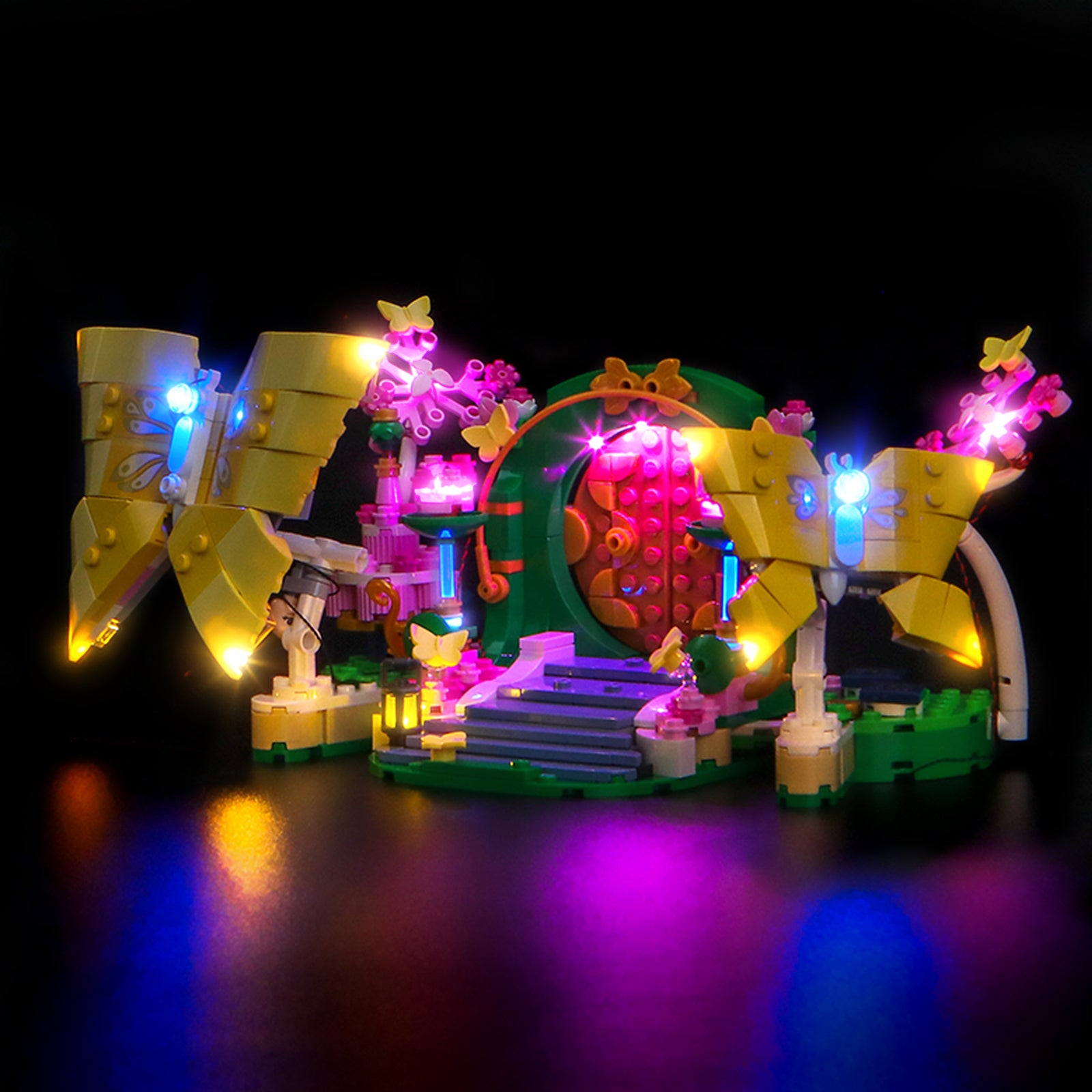 BrickBling Lichtset für LEGO Wicked Glindas Hochzeitstag 75688
