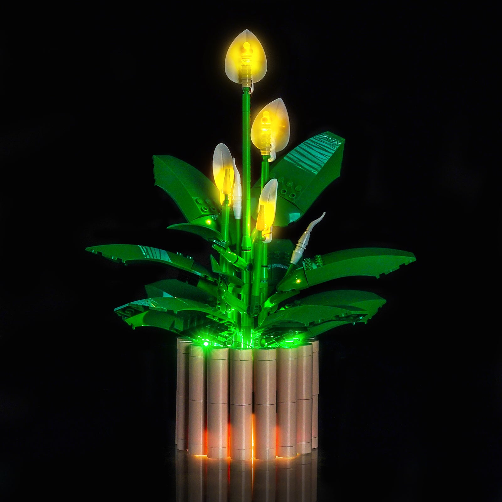 BrickBling Light Kit for LEGO The Botanical Collection Peace Lily 11504