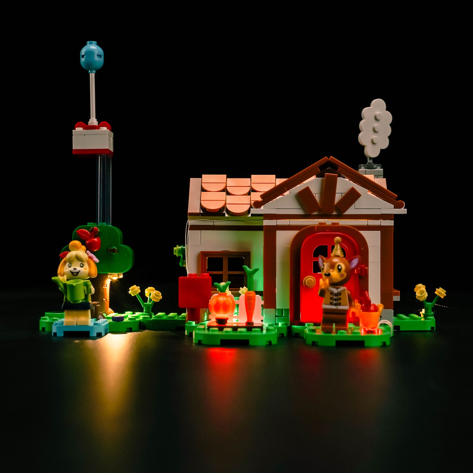 BrickBling Light Kit for LEGO Animal Crossing™ Isabelle's House Visit 77049
