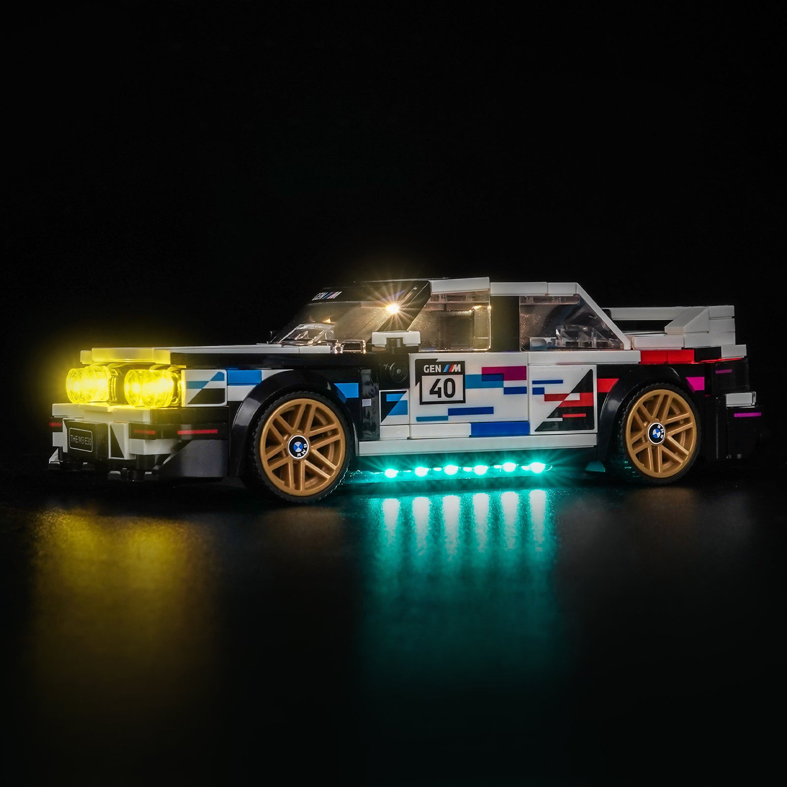 BrickBling Light Kit für LEGO Speed Champions BMW M3 (E30) 77263