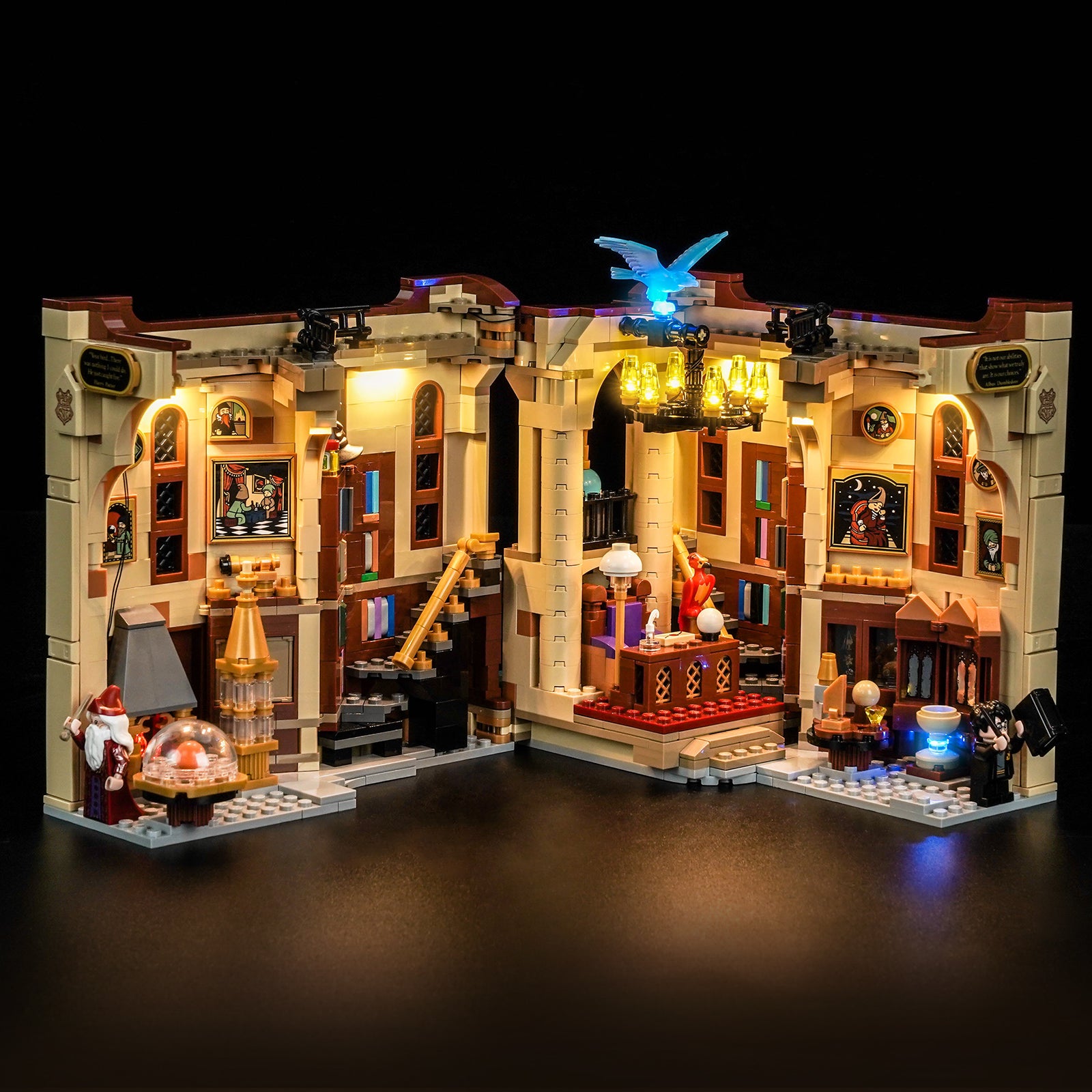 BrickBling Light Kit for LEGO Harry Potter Book Nook: Dumbledore's Office 76478