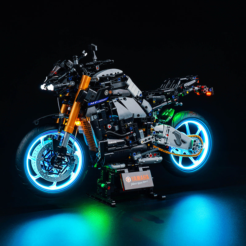 Kit d'éclairage BrickBling pour LEGO Technic Yamaha MT-10 SP 42159 