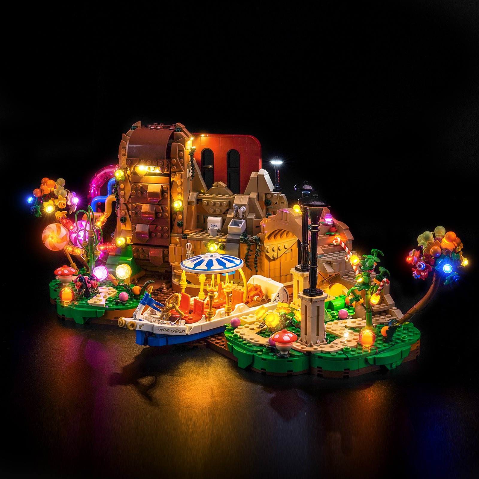 BrickBling Light Kit for LEGO Ideas Willy Wonka & the Chocolate Factory 21360