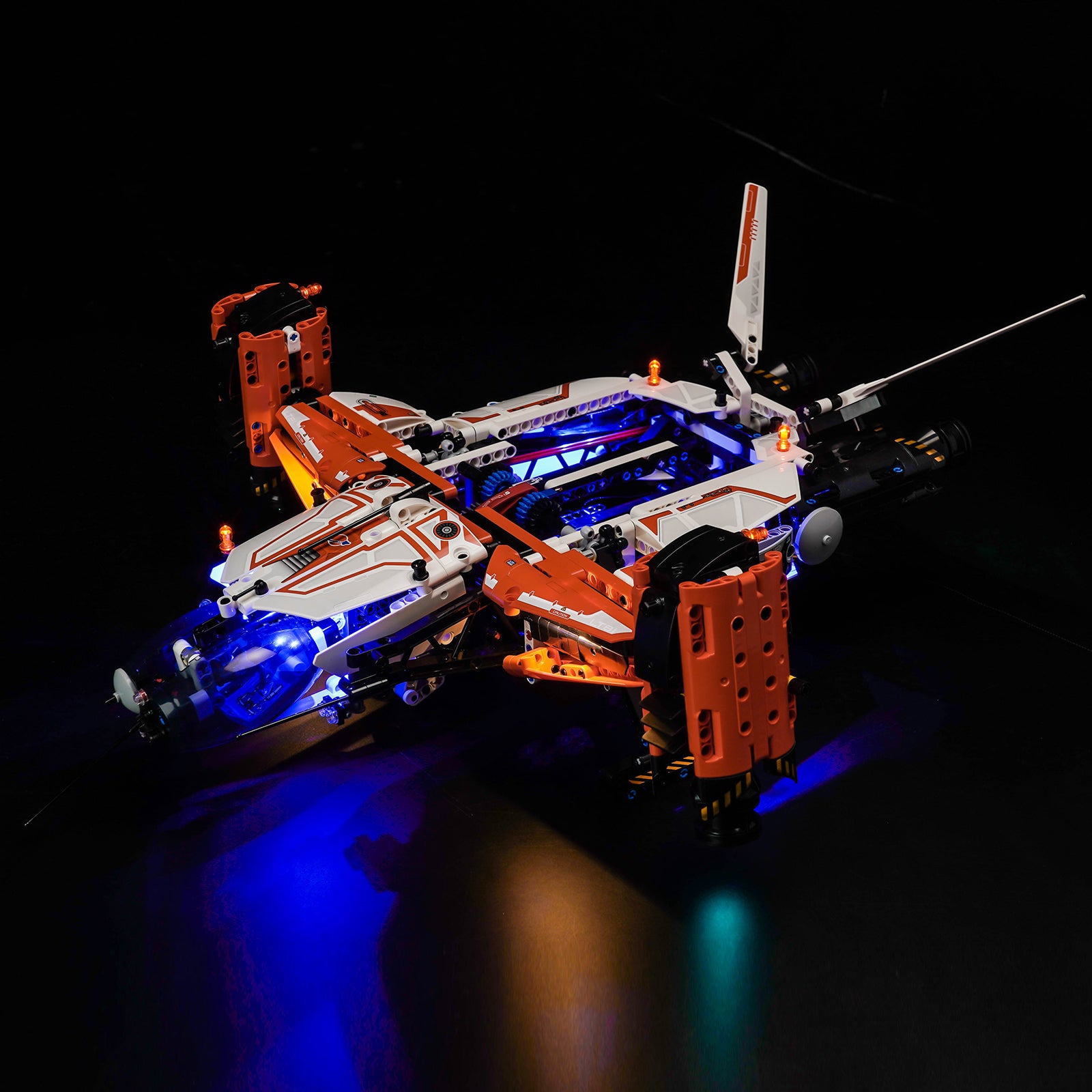 BrickBling Light Kit for LEGO Technic VTOL Heavy Cargo Spaceship LT81 42181 Classic Version
