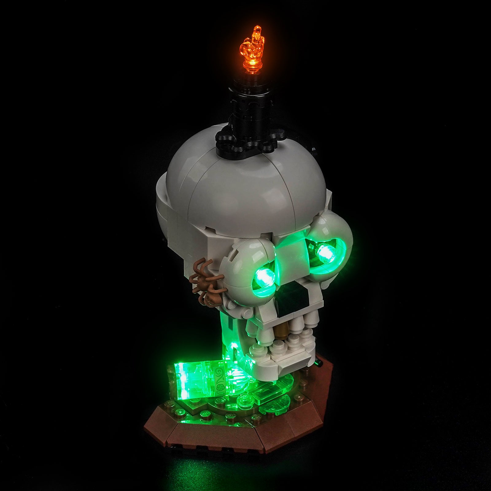 BrickBling Light Kit für LEGO Halloween Schädelkerze 40883