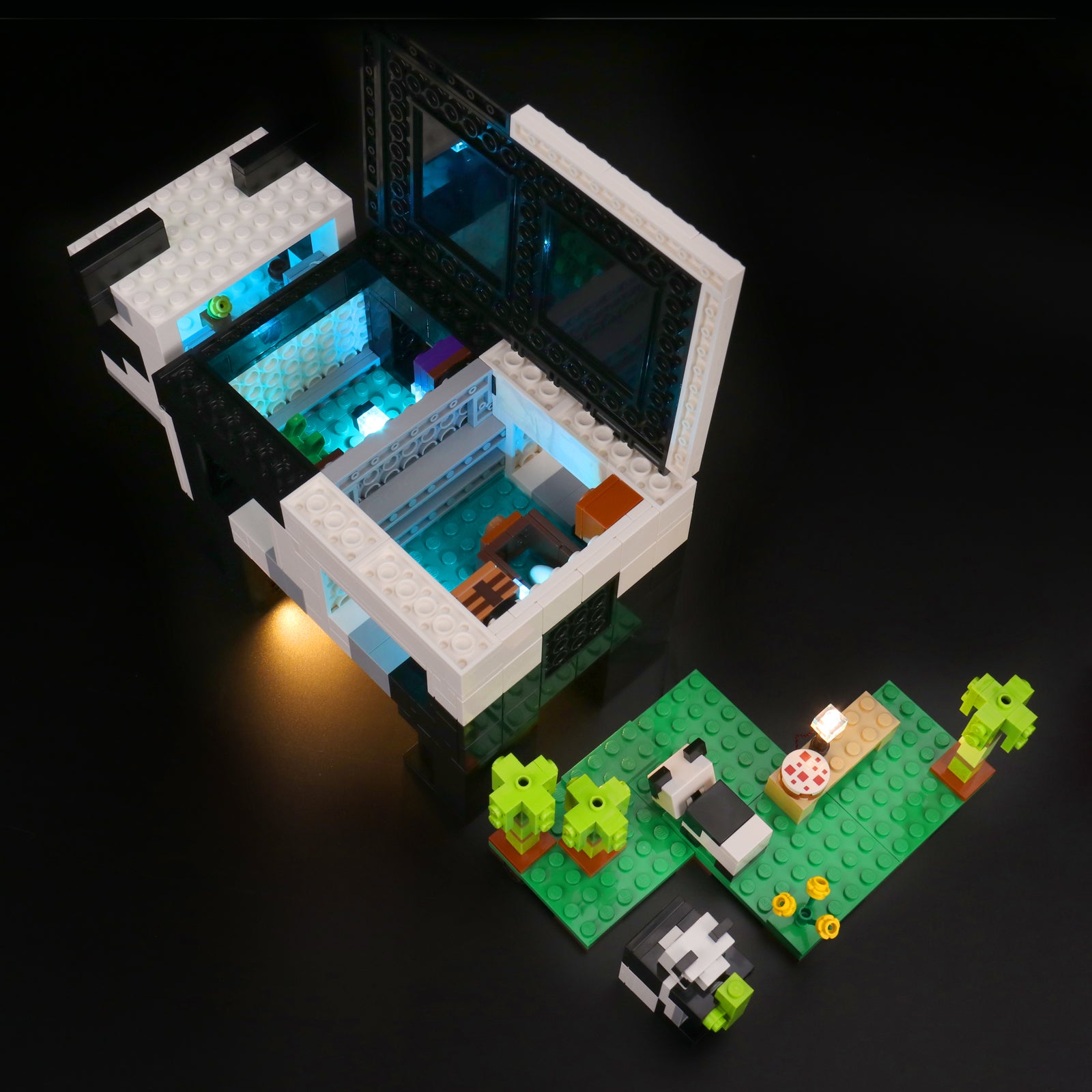 BrickBling Light Kit for LEGO Panda Haven 21245