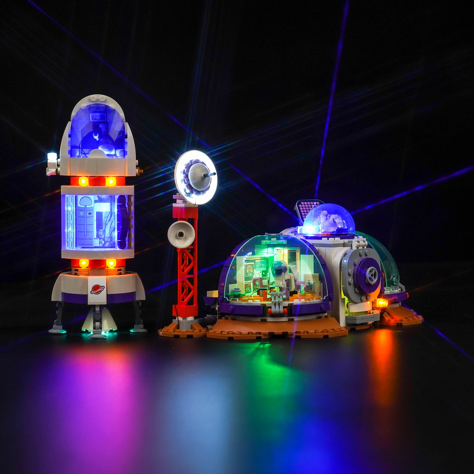 Friends lego set online lights