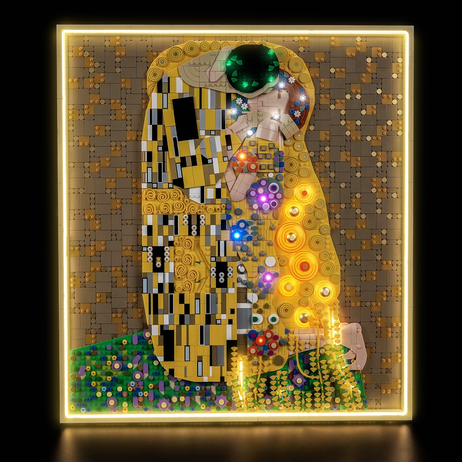 BrickBling Light Kit for LEGO Art Gustav Klimt – The Kiss 31221