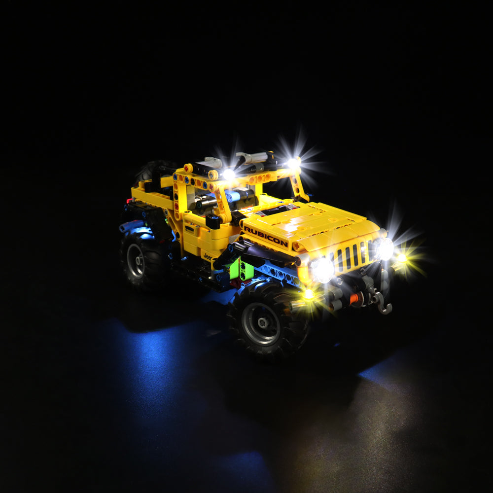 BrickBling Lichtset für LEGO Technic Jeep Wrangler 42122