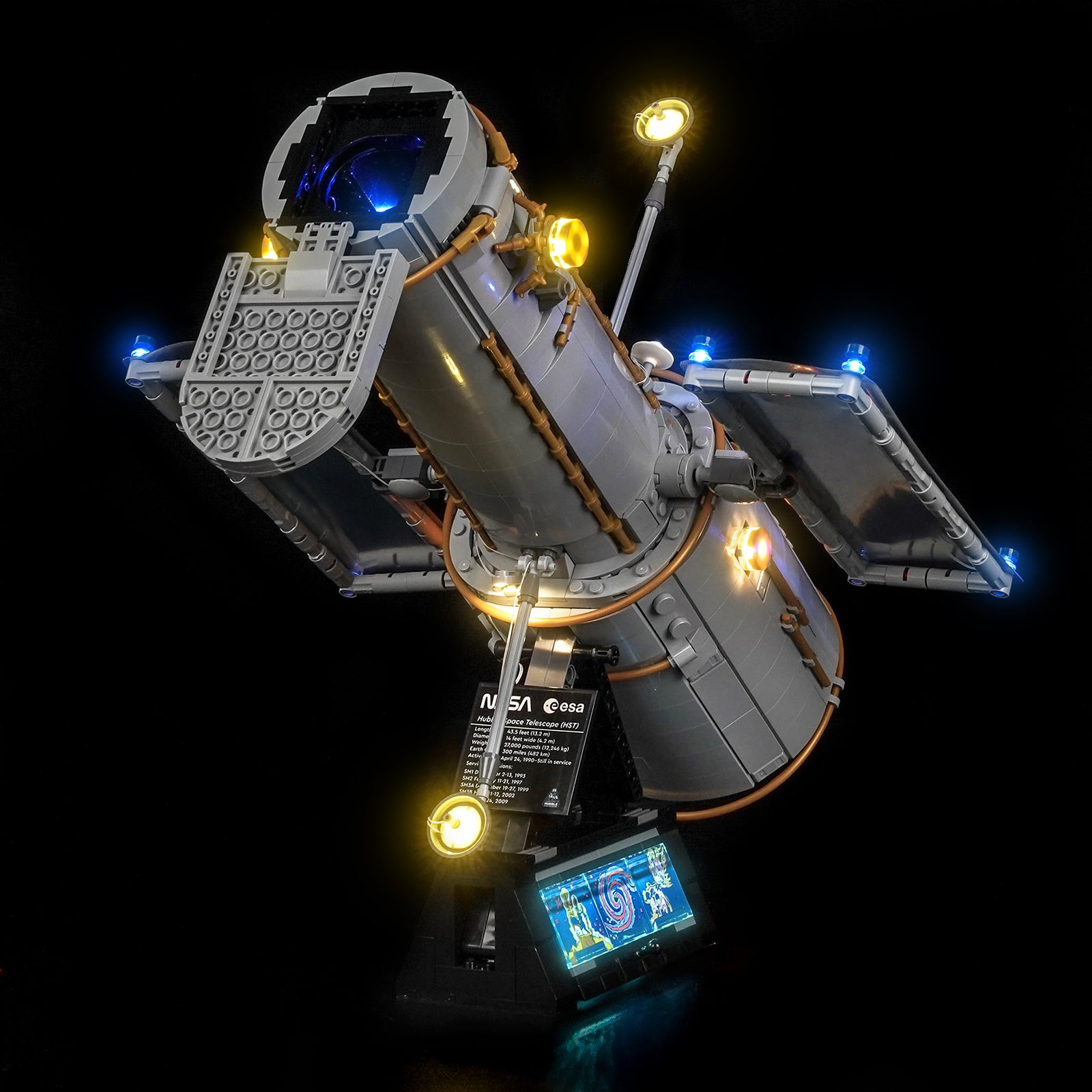 BrickBling Light Kit for LEGO Icons Hubble Space Telescope 11382