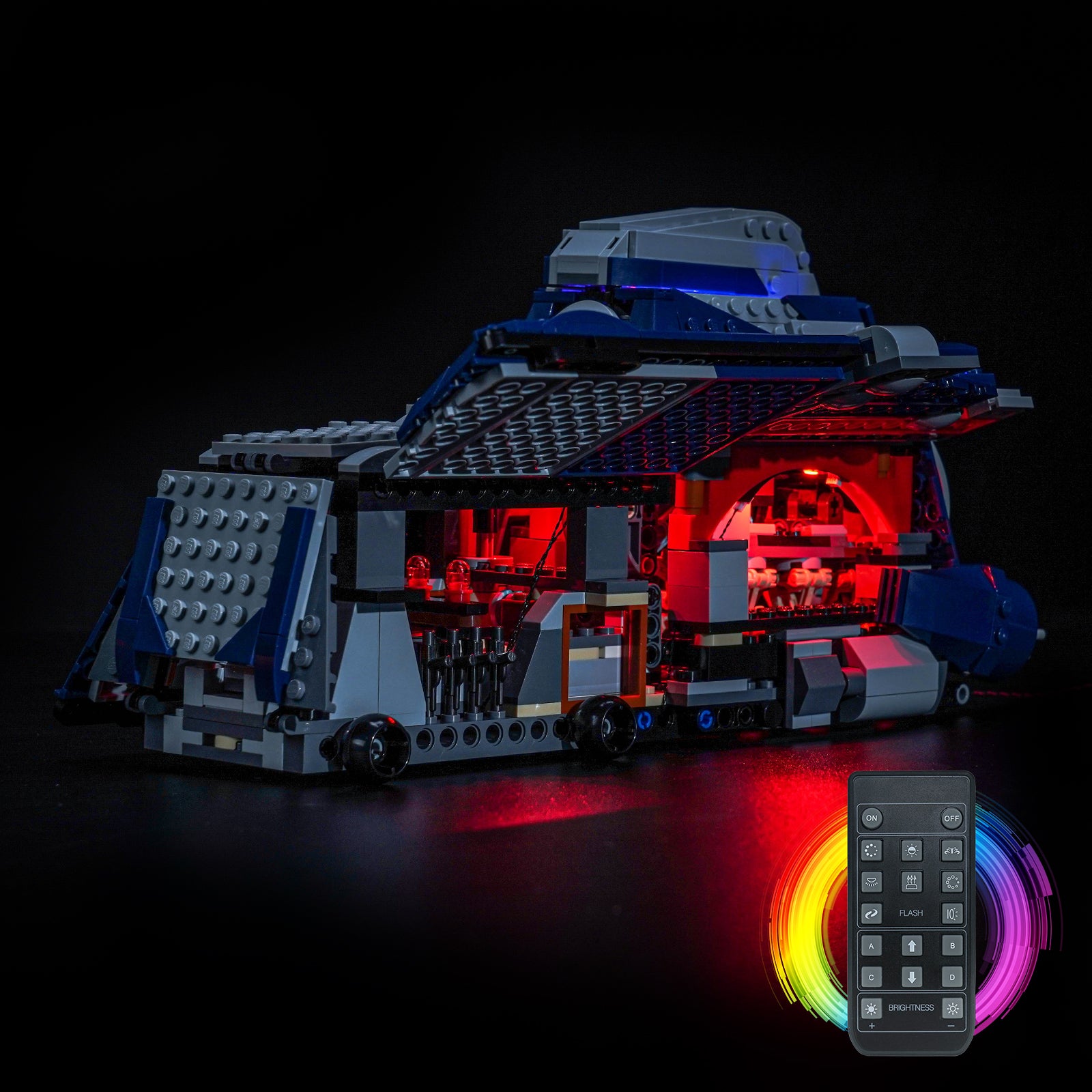 Kit d'éclairage BrickBling pour LEGO Star Wars Bataille de Felucia Séparatiste MTT™ 75435