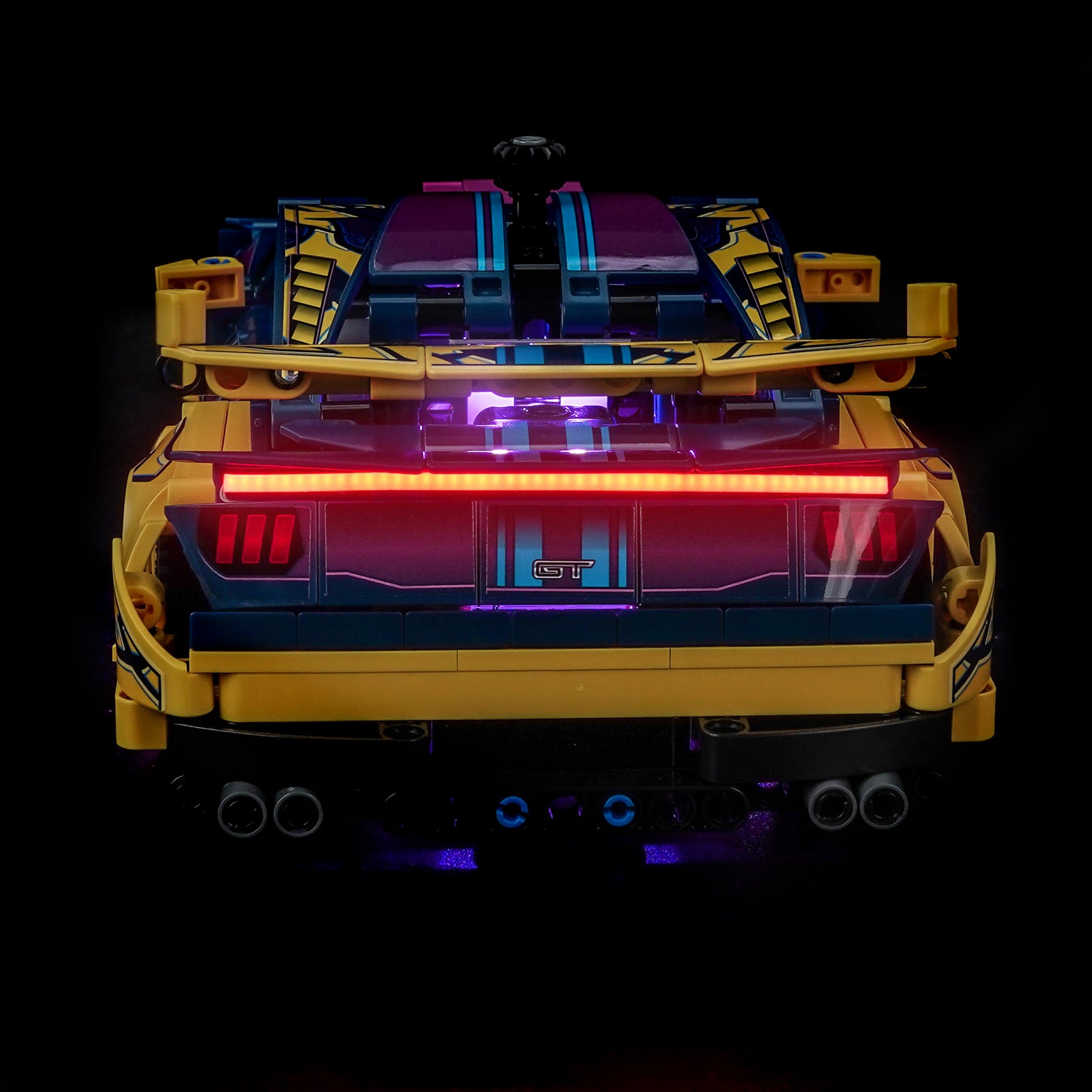 BrickBling Light Kit for LEGO Technic Custom Garage Ford Mustang GT Car 42236