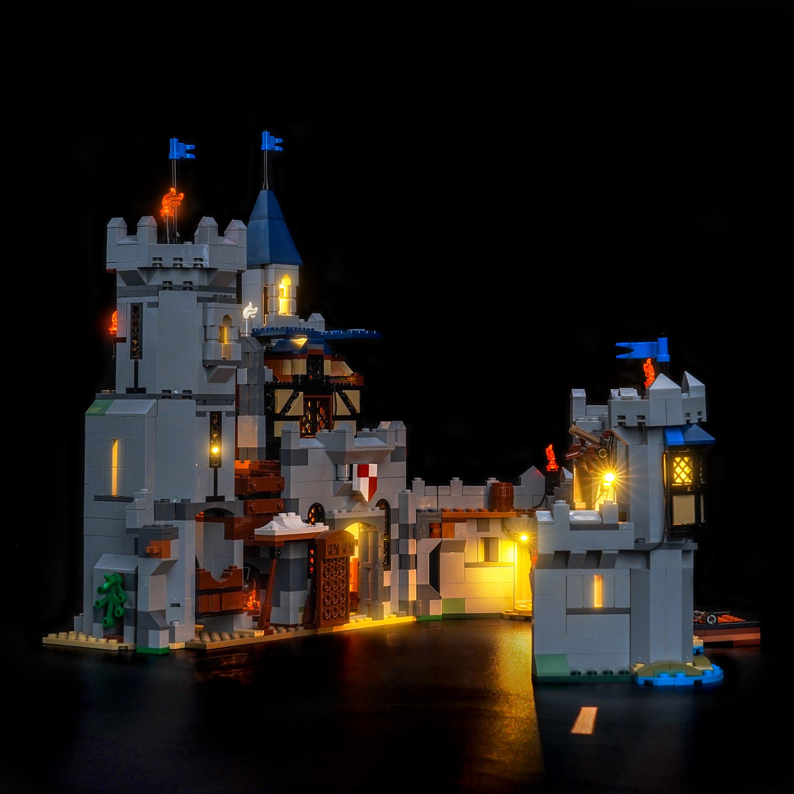 BrickBling Light Kit for LEGO Creator 3-in-1 Medieval Horse Knight Castle 31168