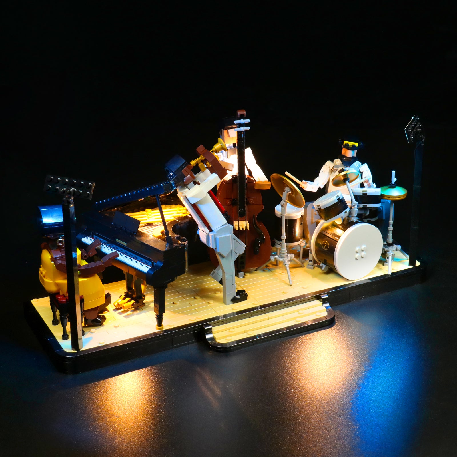 BrickBling Lichtset für LEGO Ideas Jazz Quartet 21334