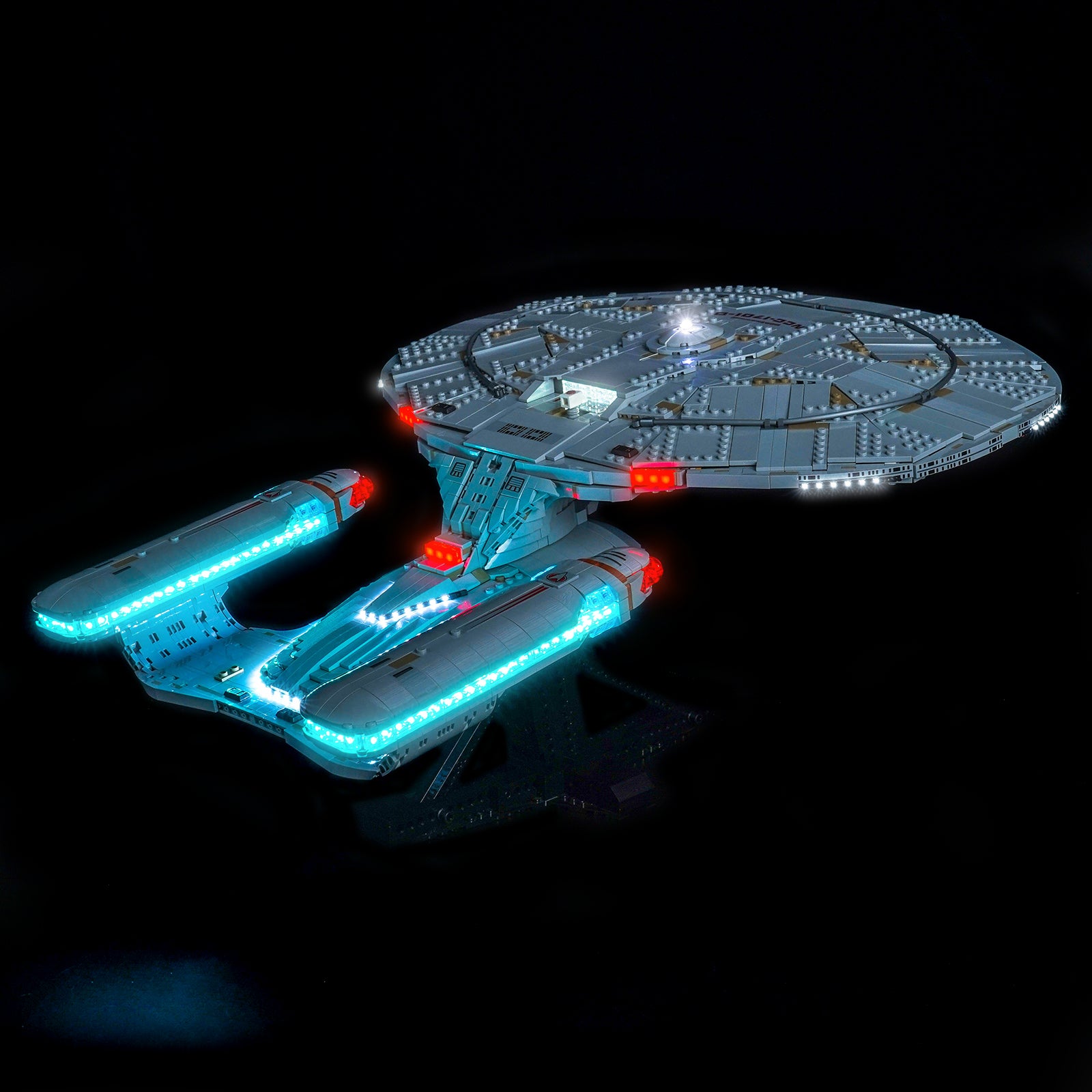 BrickBling Light Kit for LEGO Icons Star Trek: U.S.S. Enterprise NCC-1701-D™ 10356 Premium Version