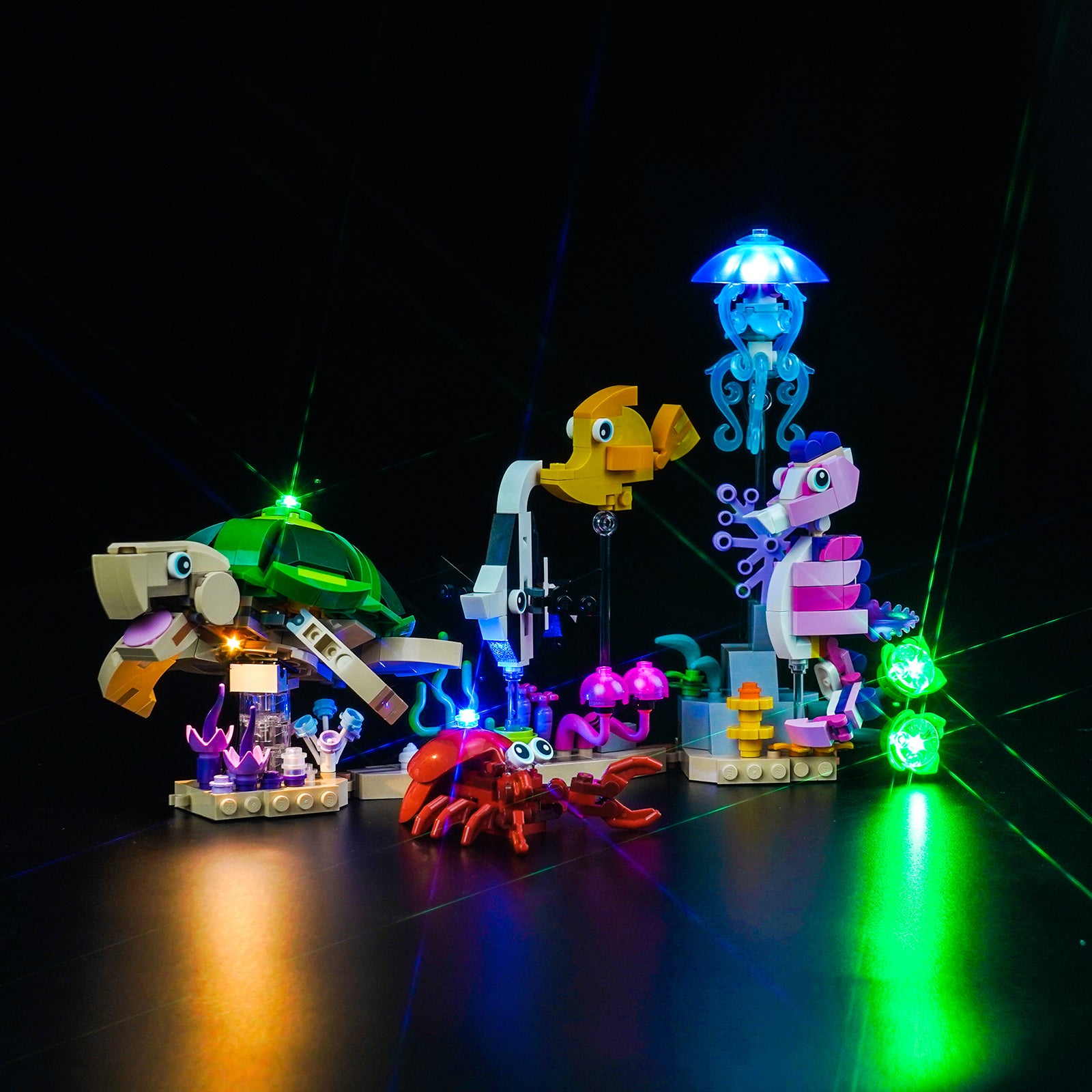BrickBling Light Kit for LEGO Creator 3-in-1 Sea Animals 31158