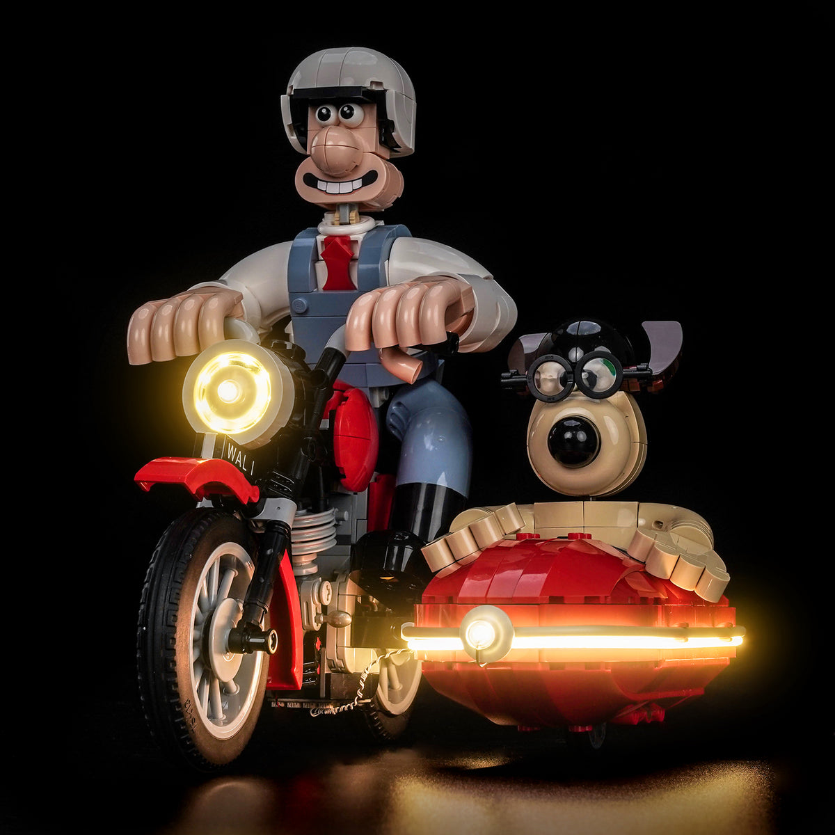 Kit d'éclairage BrickBling pour LEGO Ideas Wallace & Gromit 21371