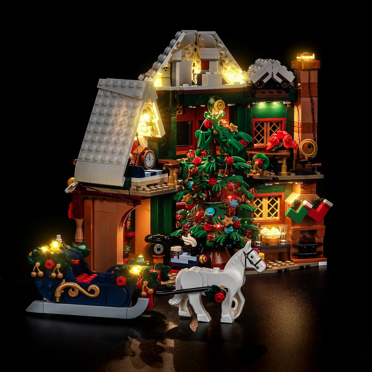 BrickBling Light Kit for LEGO Icons Holiday House 11387