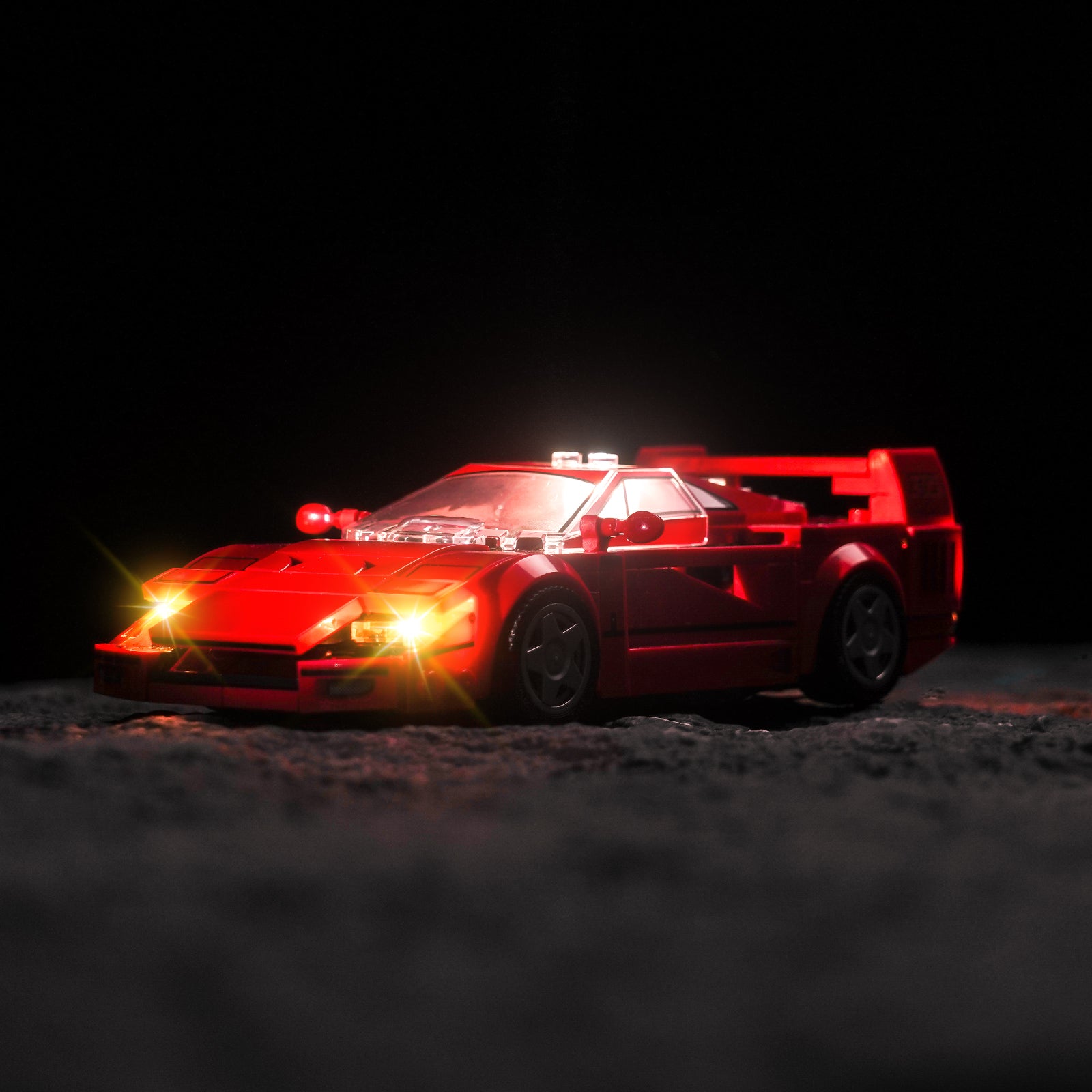 BrickBling Light Kit for LEGO Speed Champions Ferrari F40 Supercar 76934