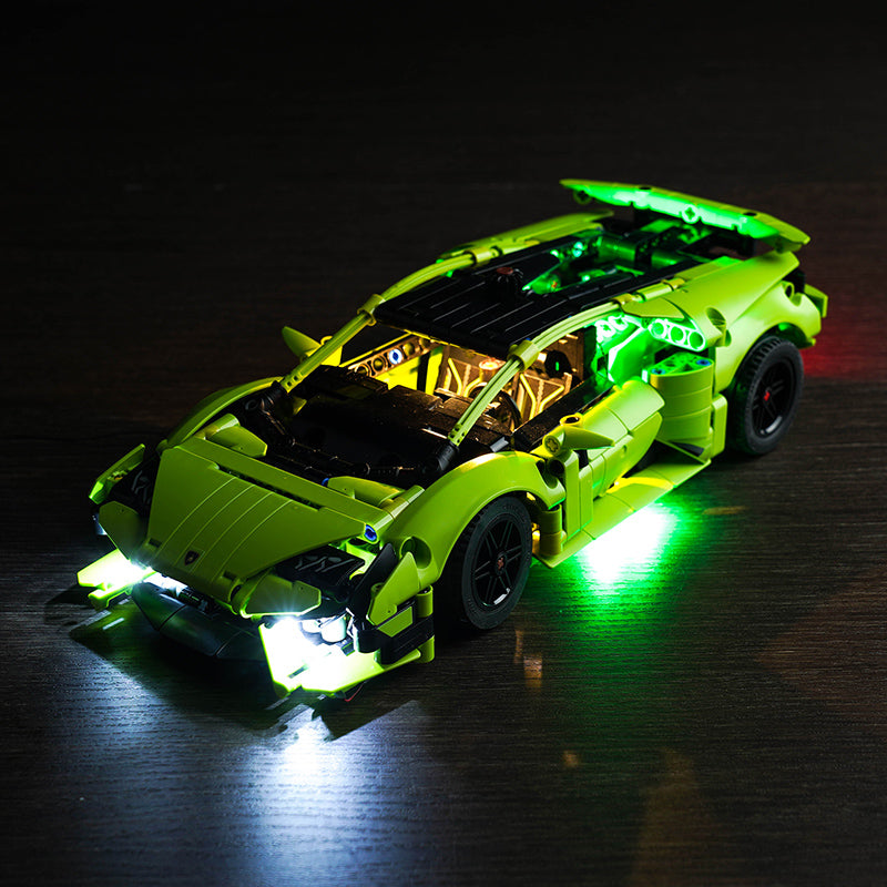 BrickBling Lichtset für LEGO Lamborghini Huracán Tecnica 42161