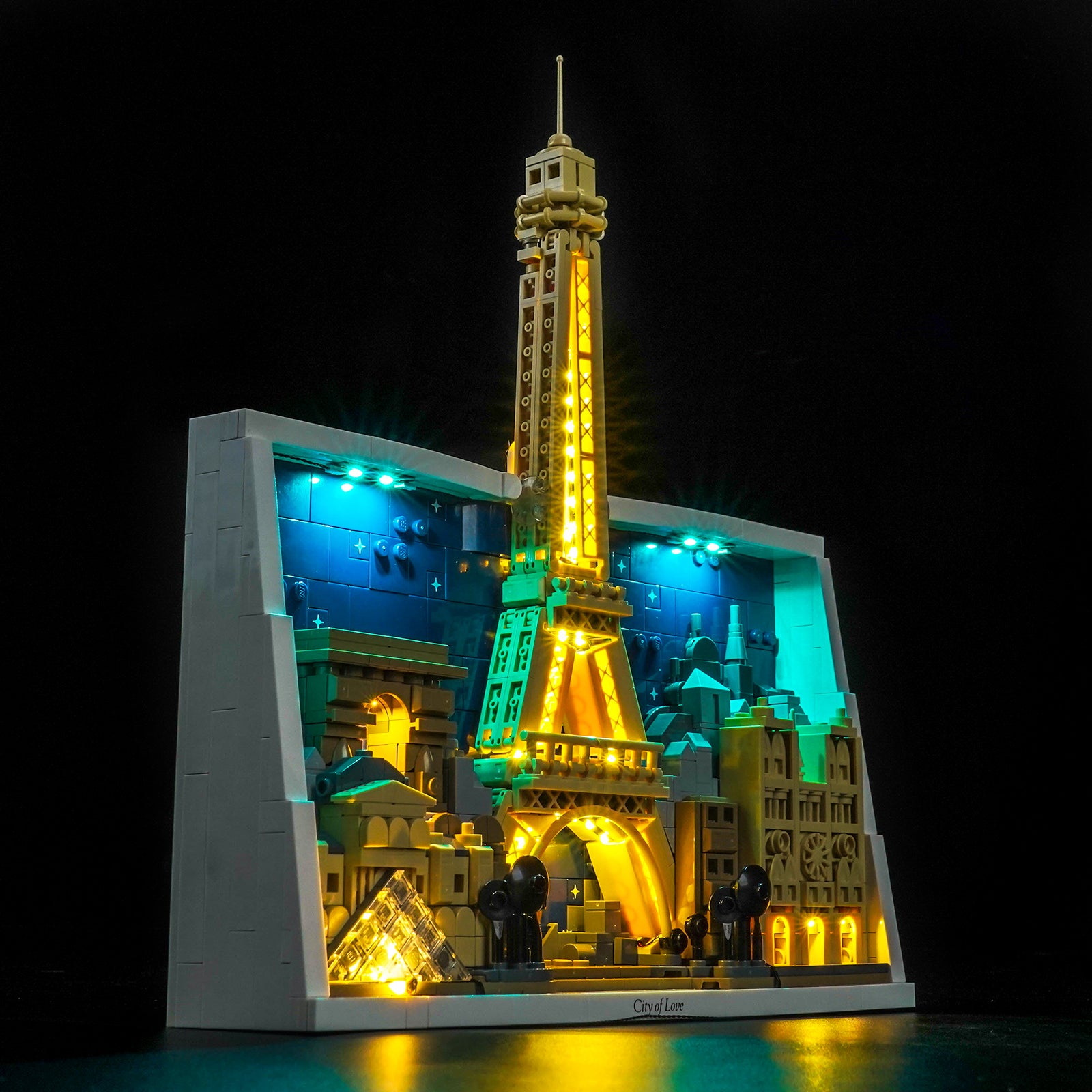 BrickBling Light Kit for LEGO Architecture Paris – City of Love 21064