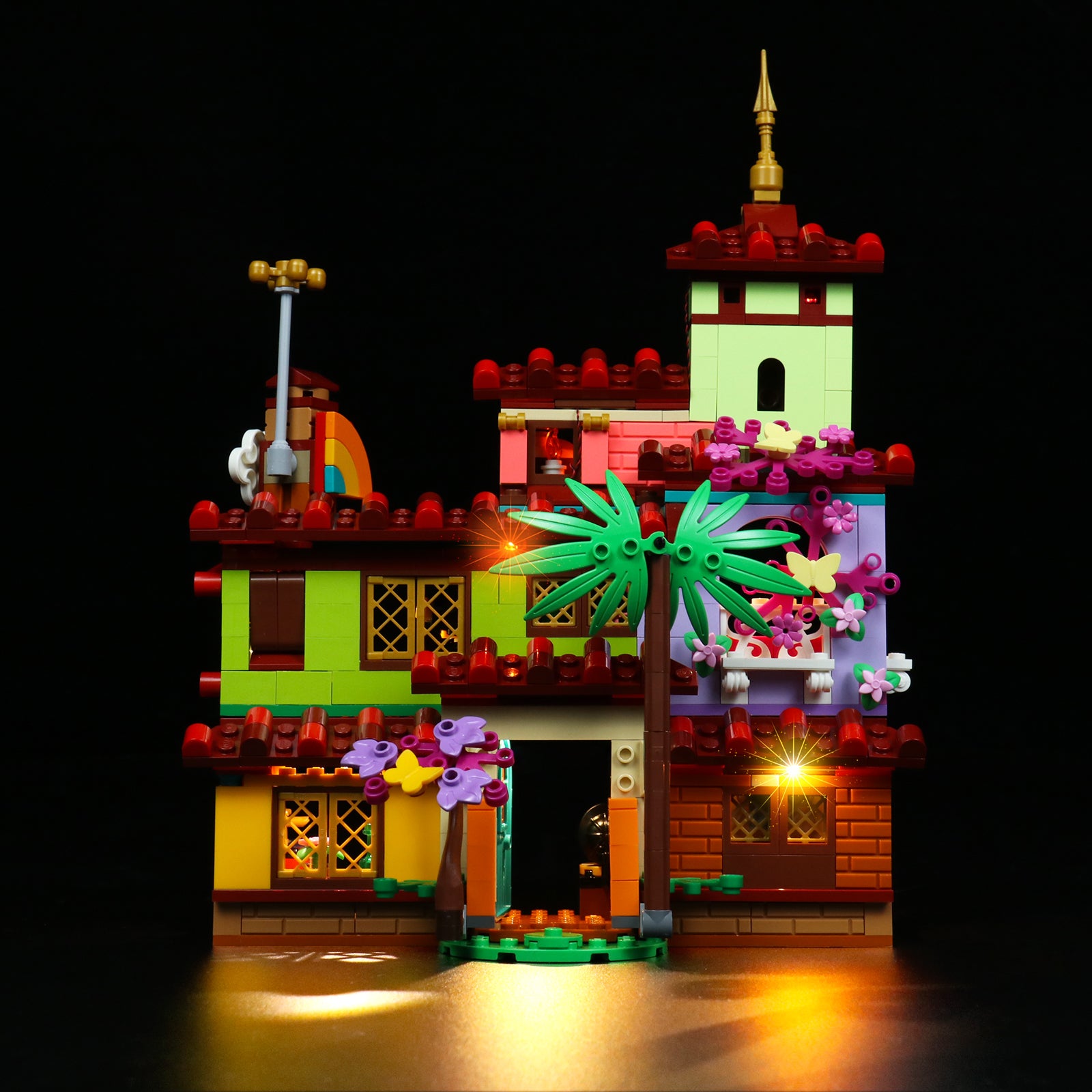 BrickBling Lichtset für LEGO Disney Das Madrigalhaus 43202, klassische Version