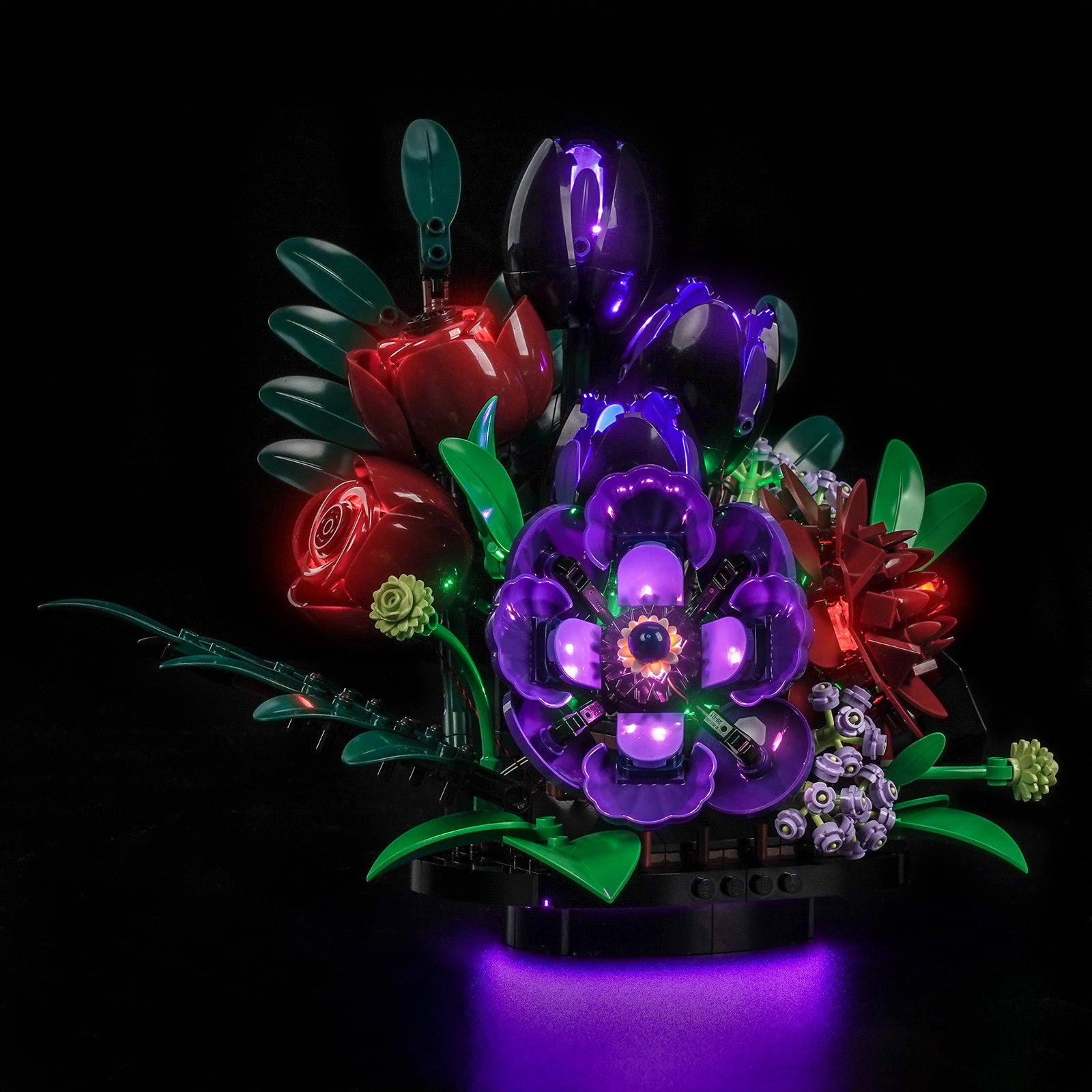 BrickBling Light Kit für LEGO Botanicals Dunkles Blumenarrangement 11513