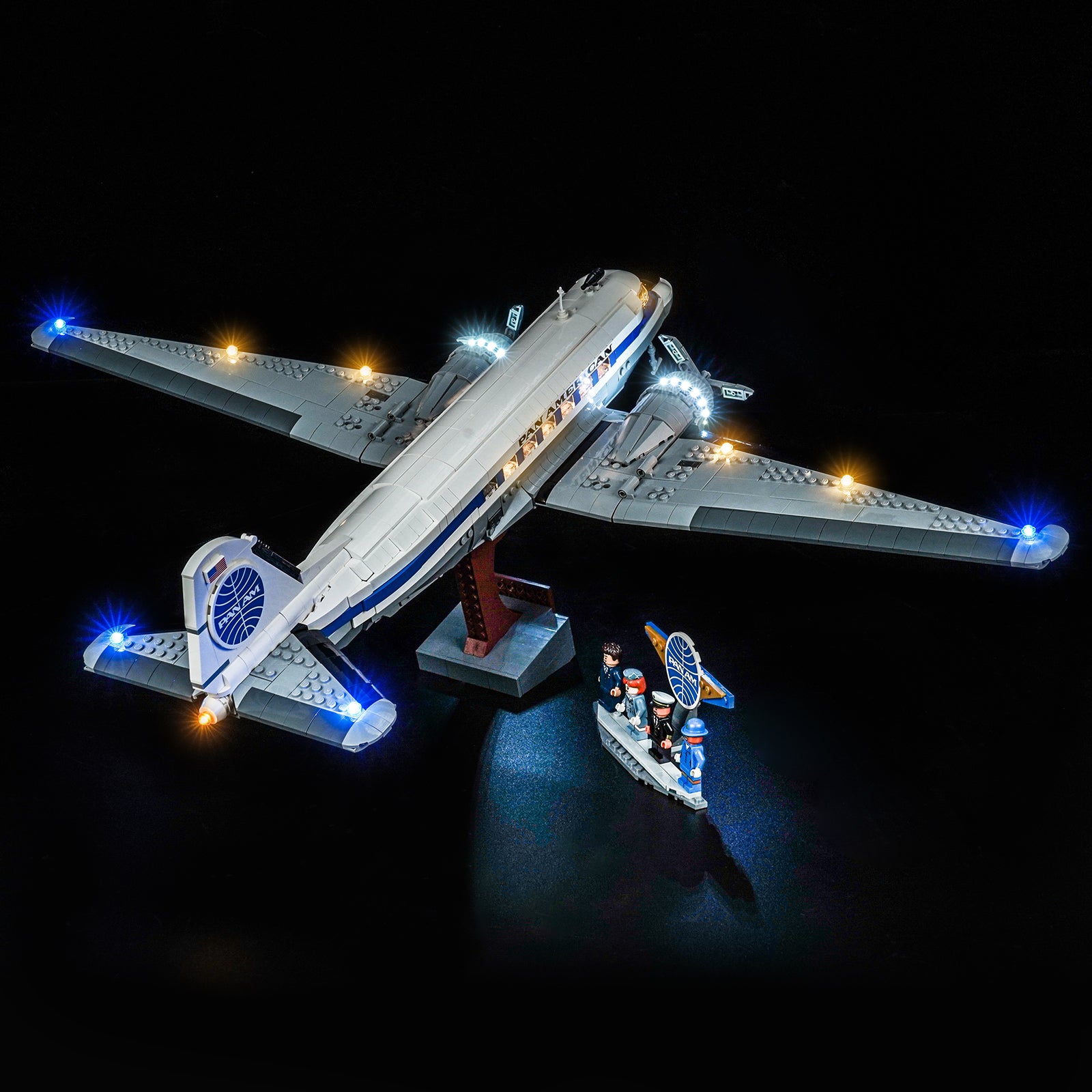 BrickBling Light Kit for LEGO Icons Douglas™ DC-3™ PAN AM® Airliner 11378