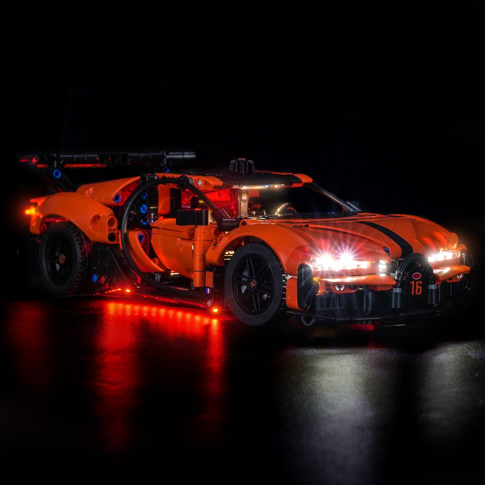 BrickBling Beleuchtungsset für LEGO Technic Bugatti Chiron Pur Sport Hypercar 42222