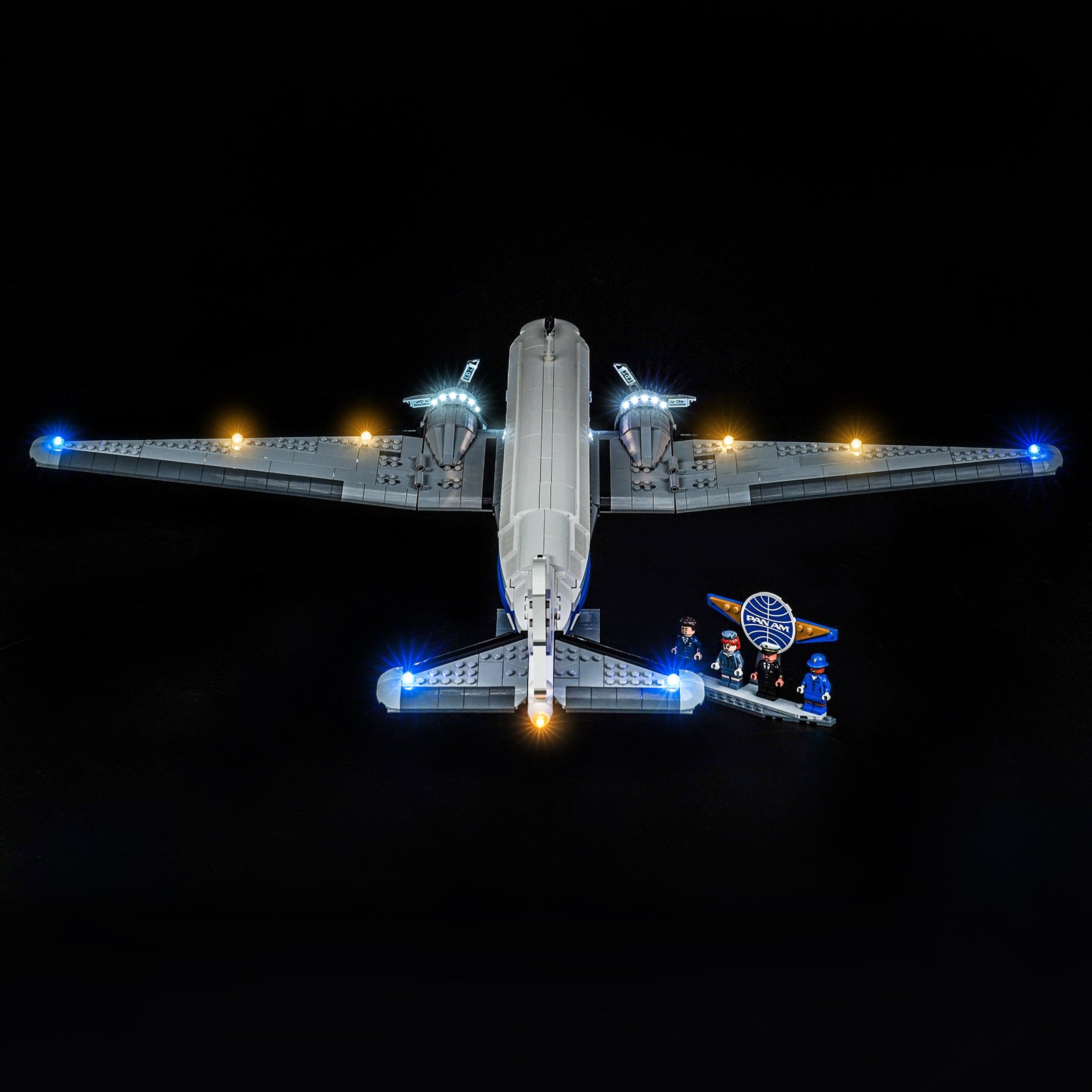 BrickBling Light Kit for LEGO Icons Douglas™ DC-3™ PAN AM® Airliner 11378