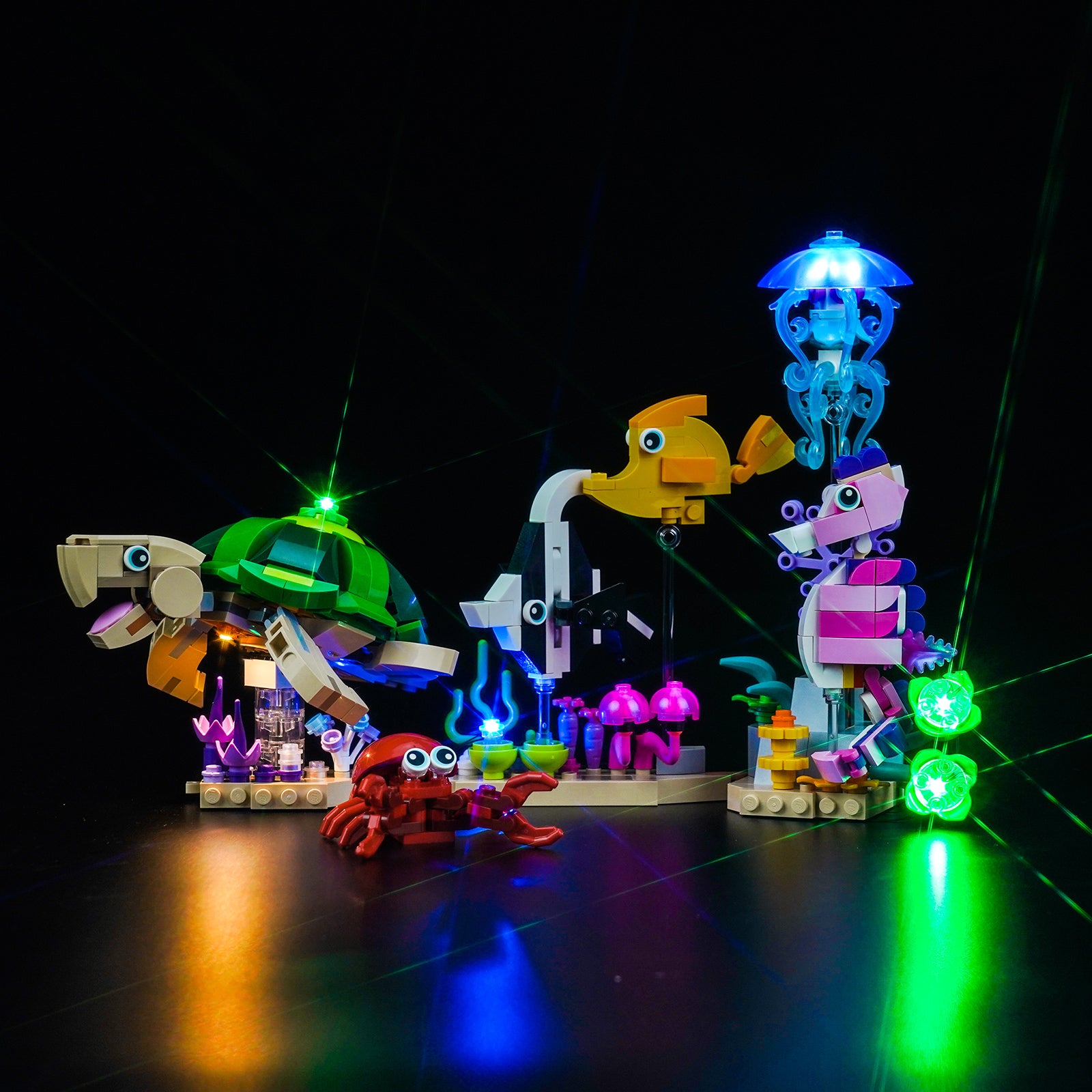BrickBling Light Kit for LEGO Creator 3-in-1 Sea Animals 31158