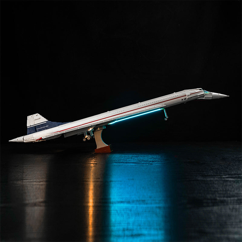BrickBling Lichtset für LEGO Concorde 10318 